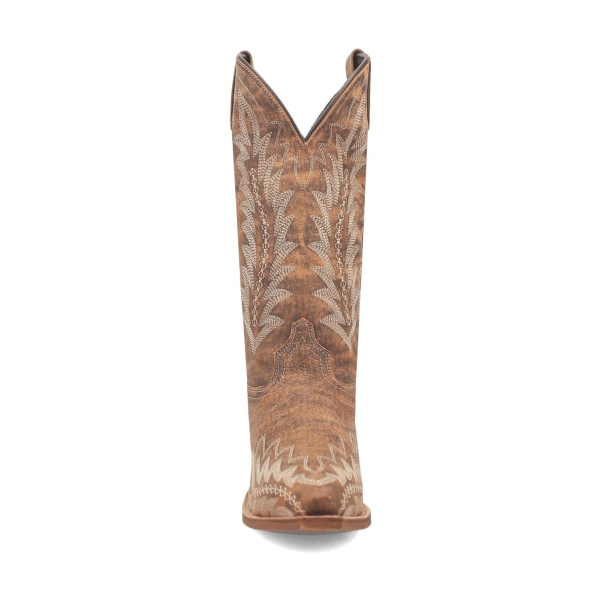Laredo Women's Emmylee Snip Toe Leather Boots - Tan 52189 - 6M