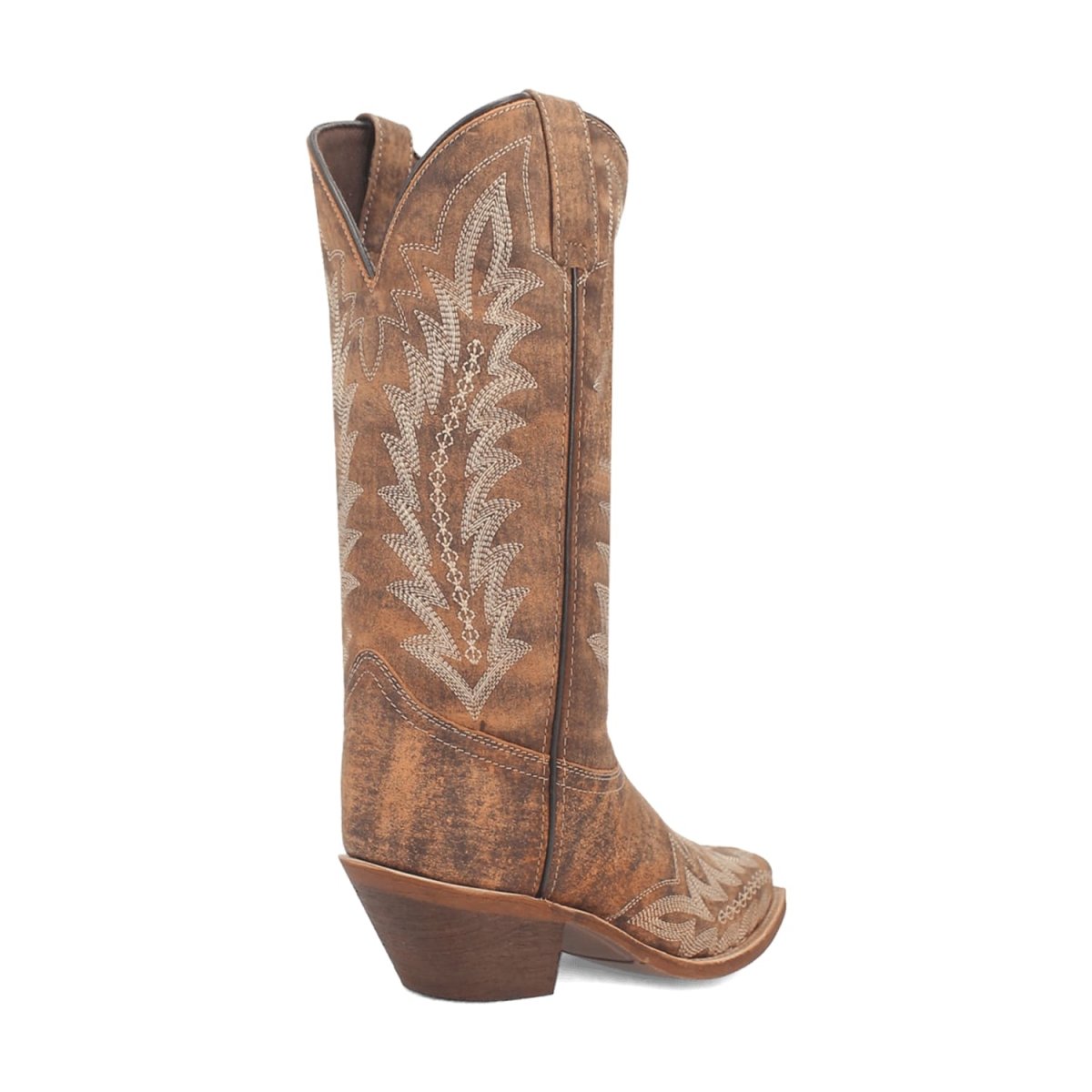 Laredo Women's Emmylee Snip Toe Leather Boots - Tan 52189 - 6M