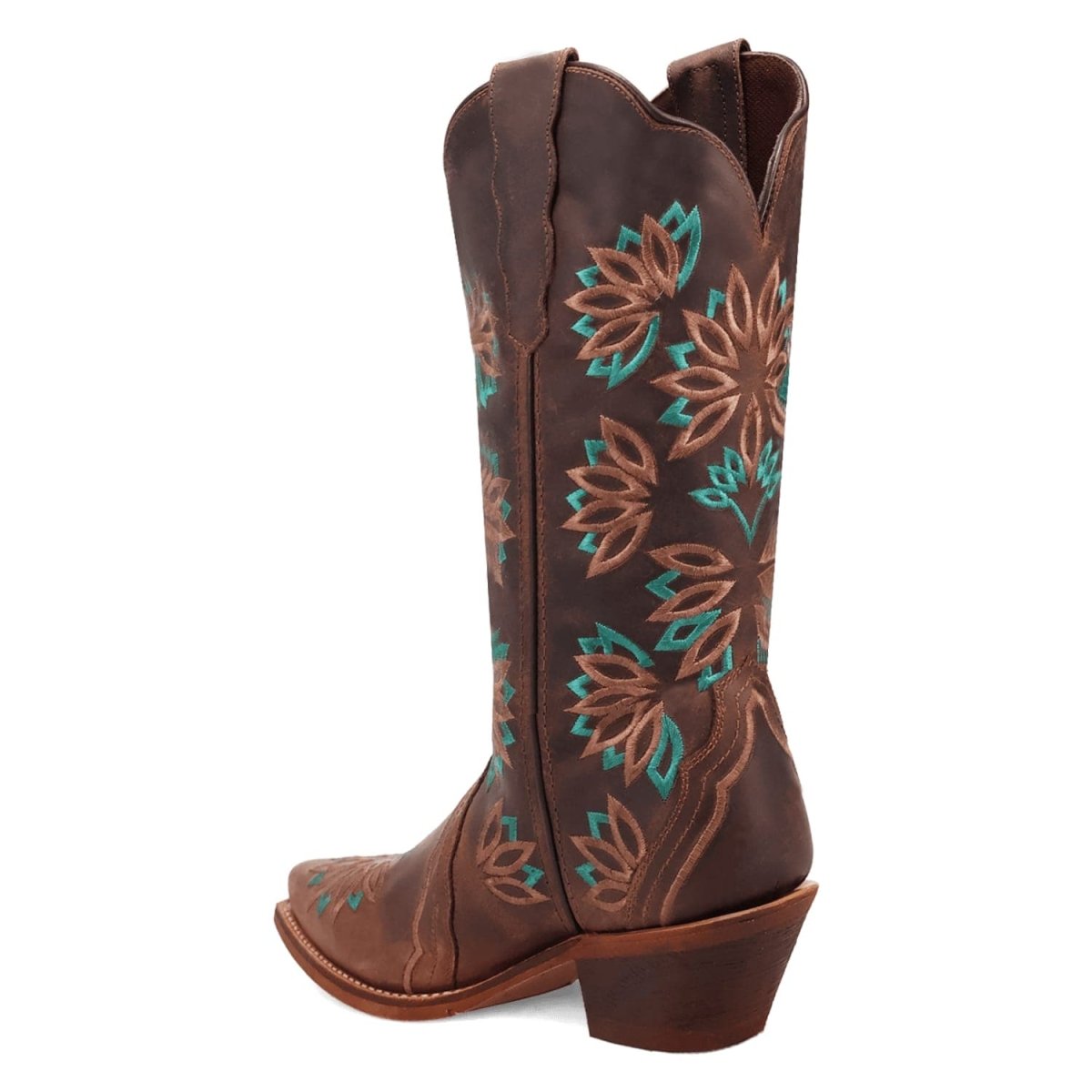 Laredo Women's Filly Snip Toe Leather Boots - Tobacco 20006 - 6M