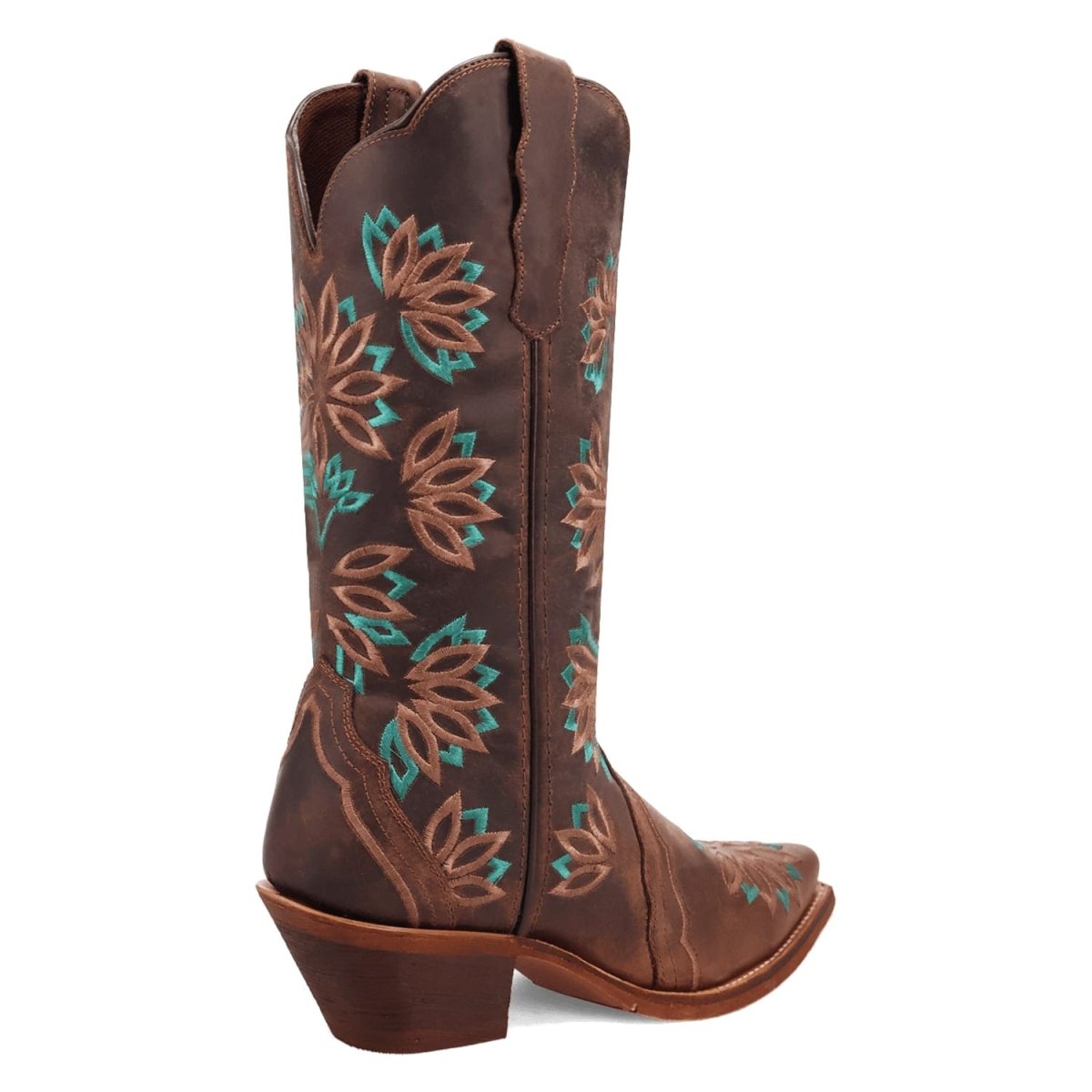 Laredo Women's Filly Snip Toe Leather Boots - Tobacco 20006 - 6M