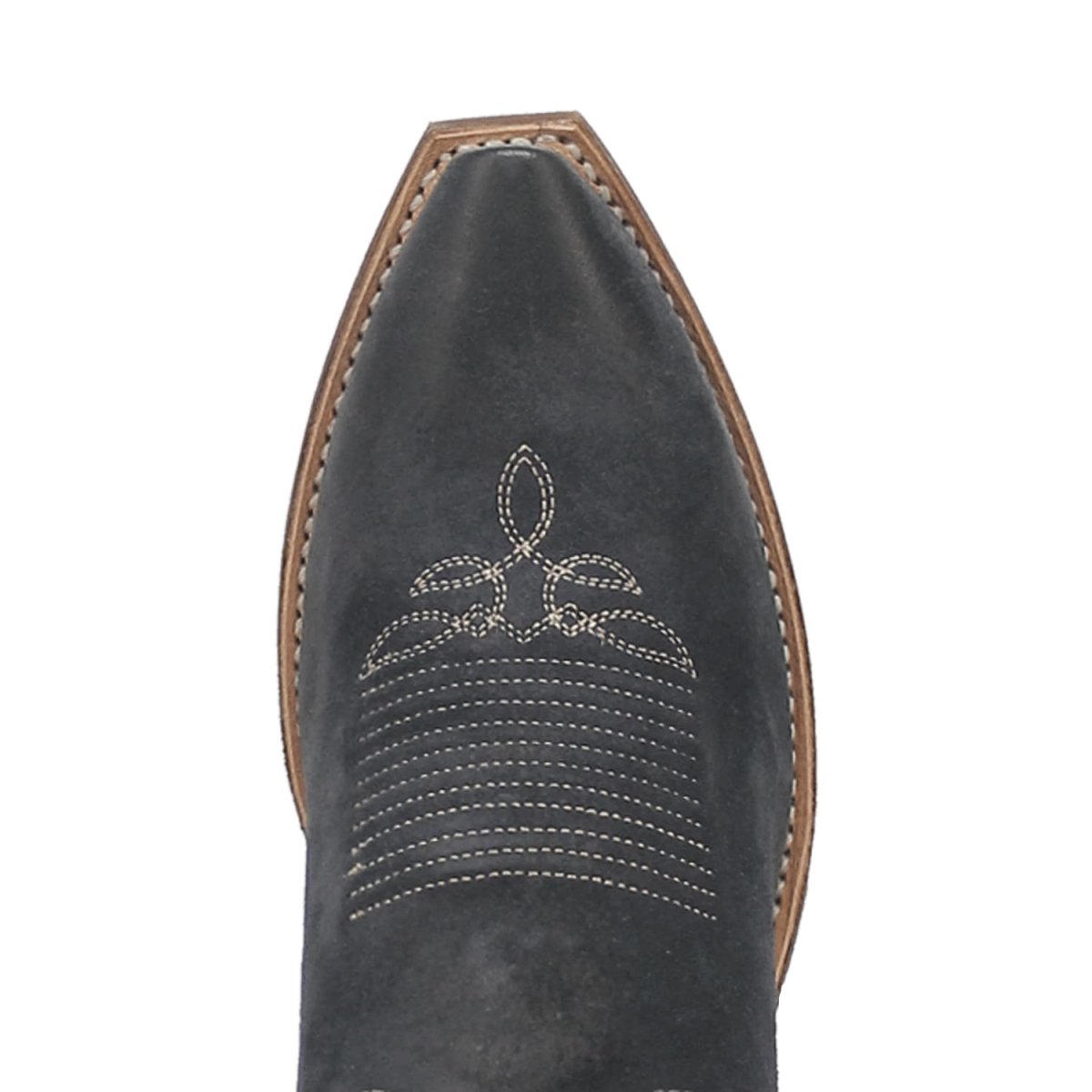 Laredo Women's Kama Snip Toe Leather Boots - Navy/Tan 20009 - 6M
