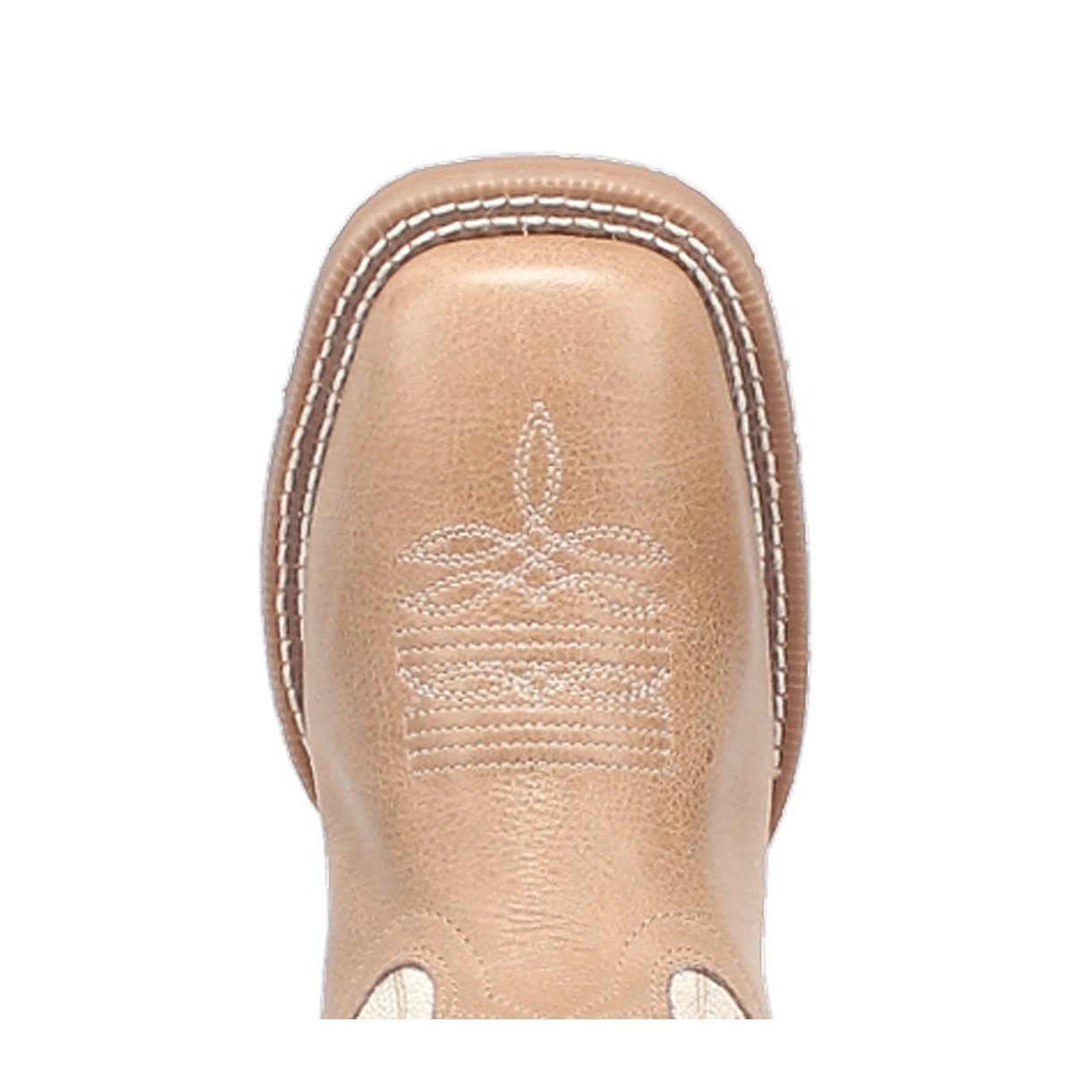 Laredo Women's Lydia Broad Square Toe Leather Boots - Sand 5603 - 6M