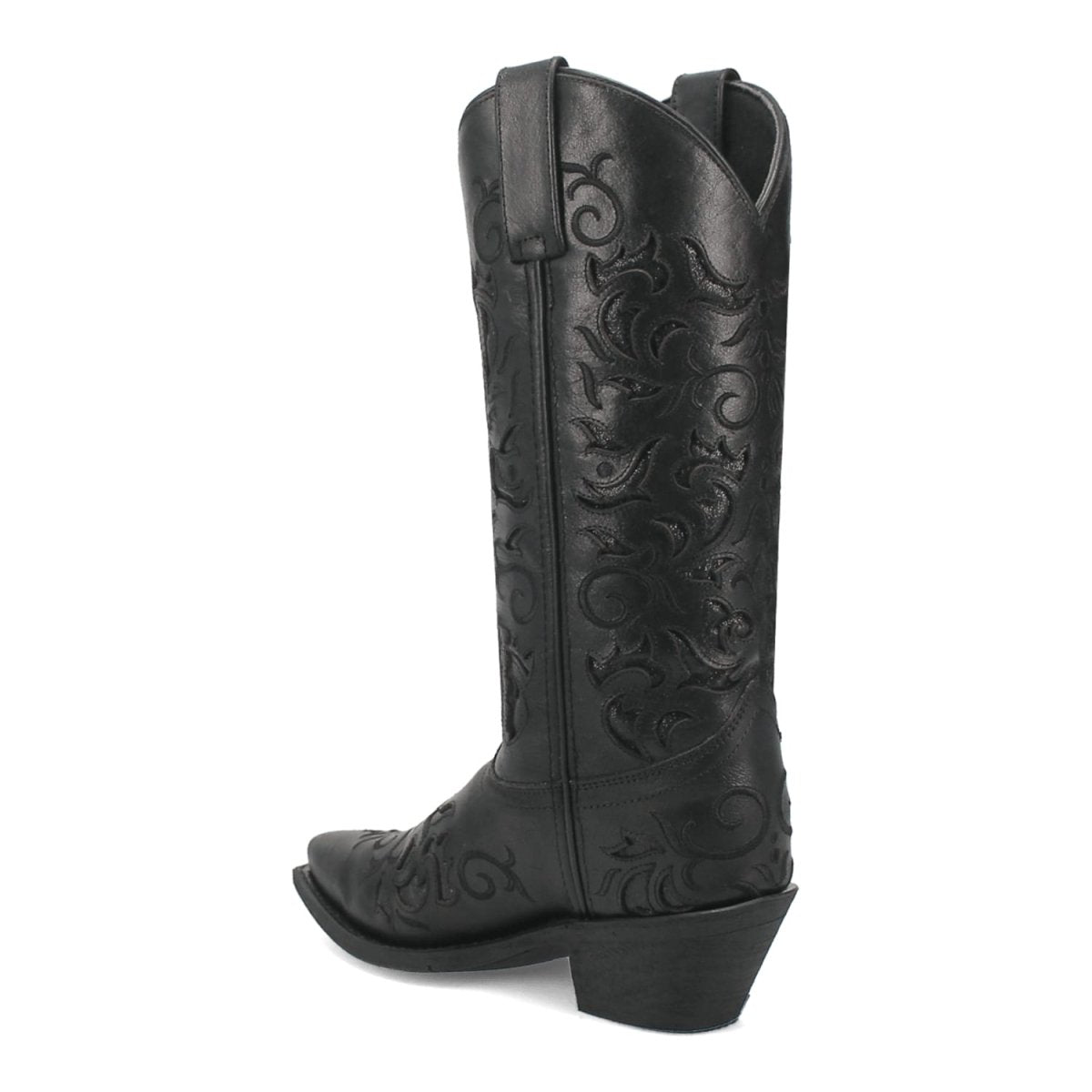 Laredo Women's Night Sky Snip Toe Leather Boots - Black 52450 - 6M