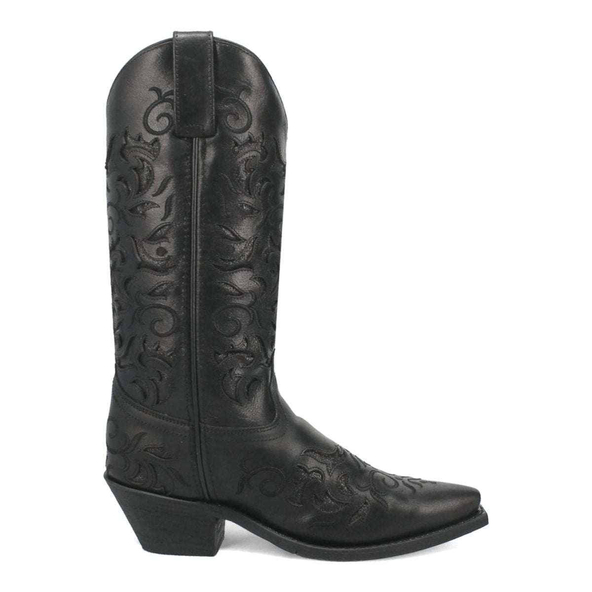 Laredo Women's Night Sky Snip Toe Leather Boots - Black 52450 - 6M