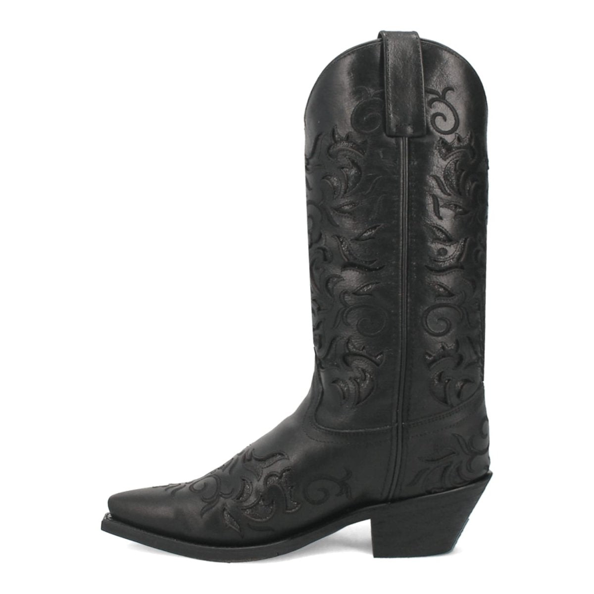 Laredo Women's Night Sky Snip Toe Leather Boots - Black 52450 - 6M