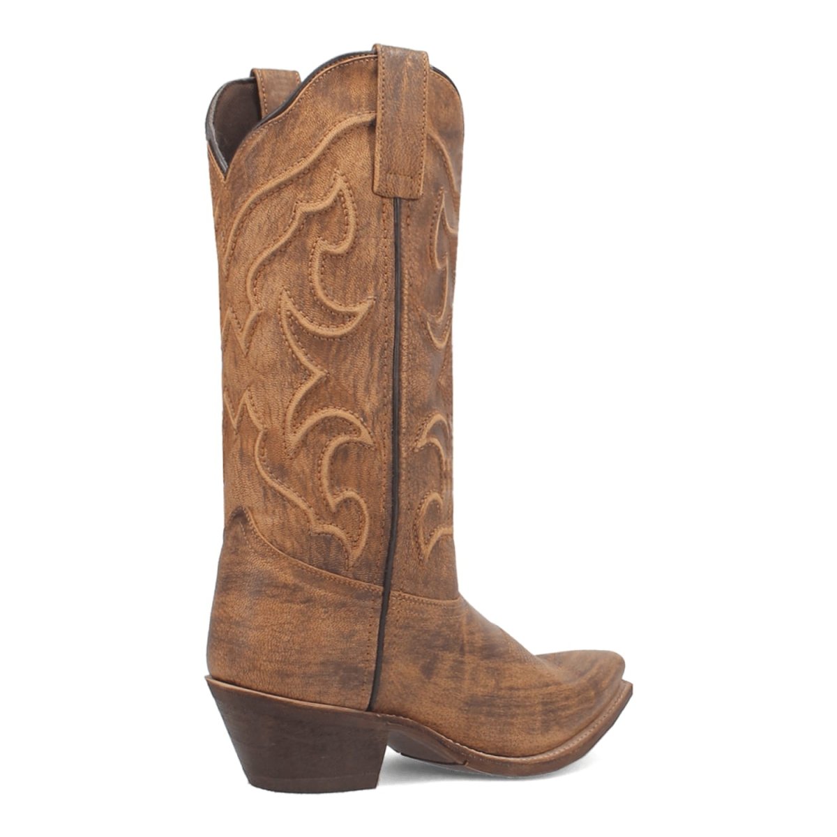 Laredo Women's Reva Snip Toe Leather Boots - Honey 54267 - 6M