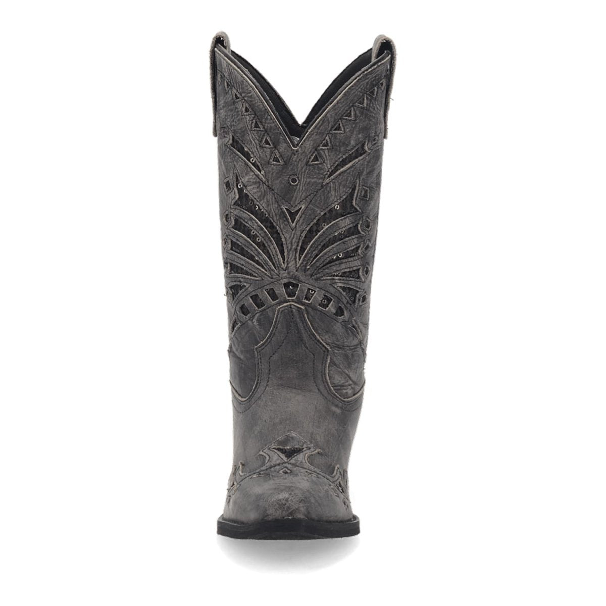Laredo Women's Stevie Snip Toe Leather Boots - Black 52120 - 6M