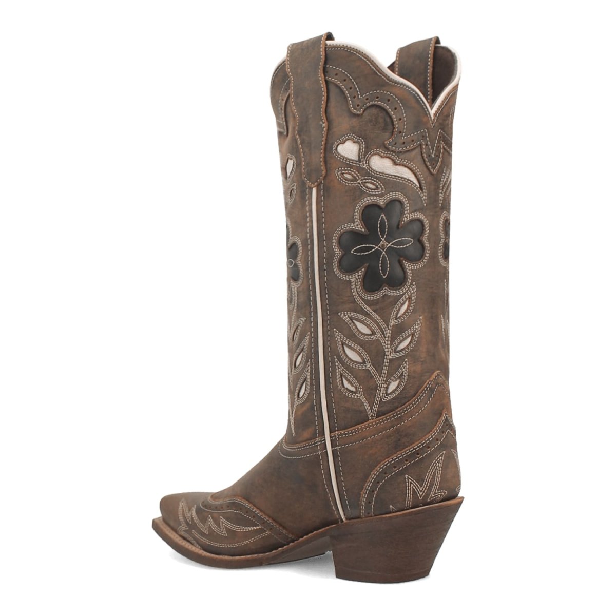 Laredo Women's Zury Snip Toe Leather Boots - Brown 54268 - 6M