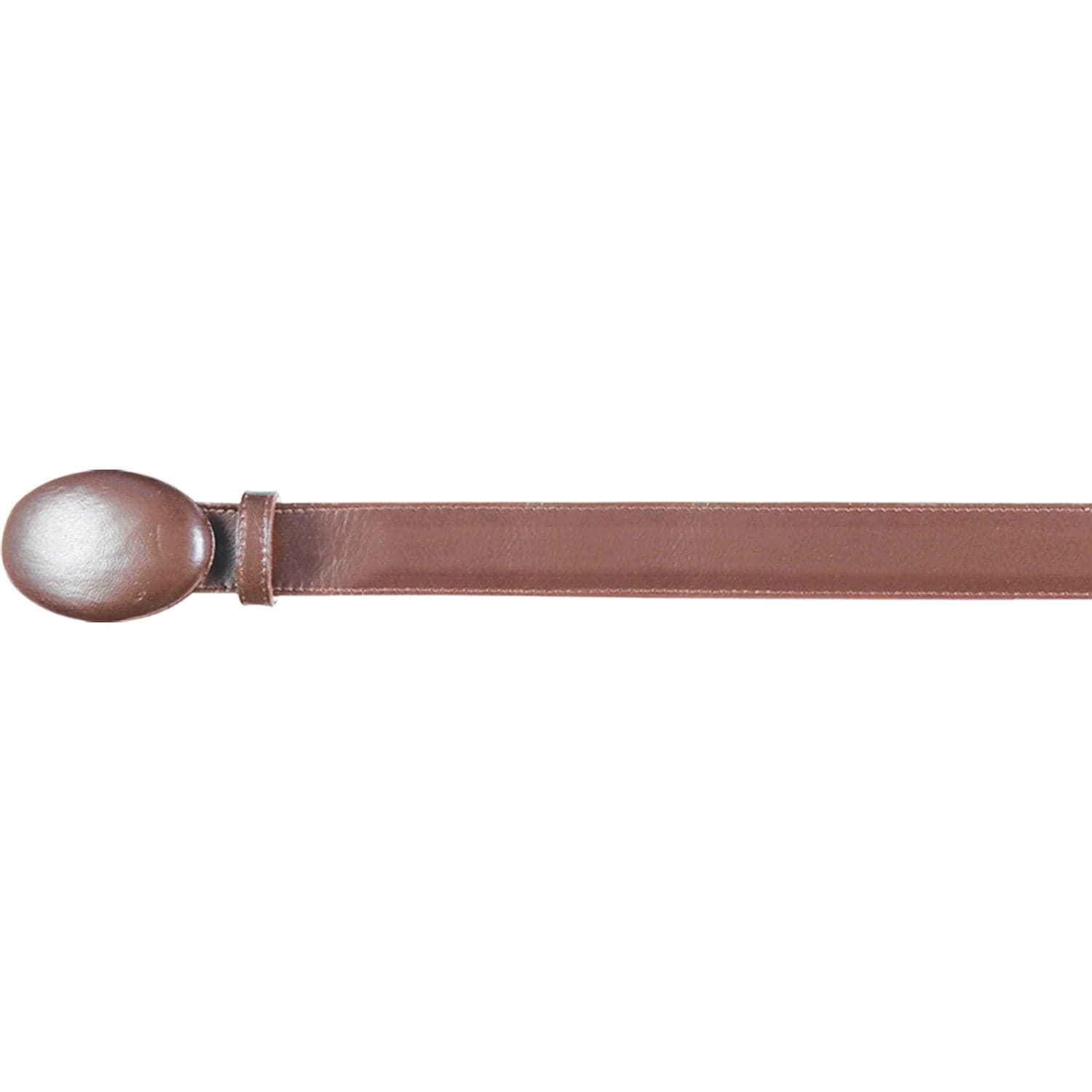 Los Altos Winter White Gator Skin Print Leather Belt