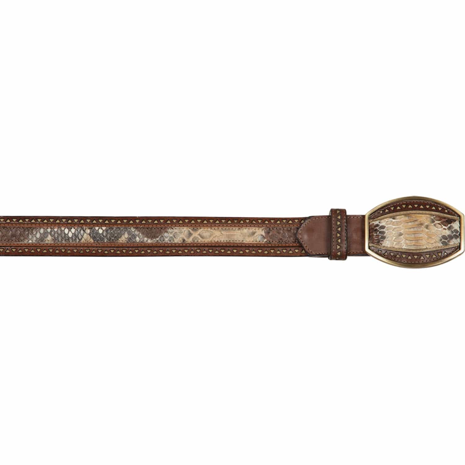 Men's Los altos Python Laser Design Casual Belt C24U5711 - 32