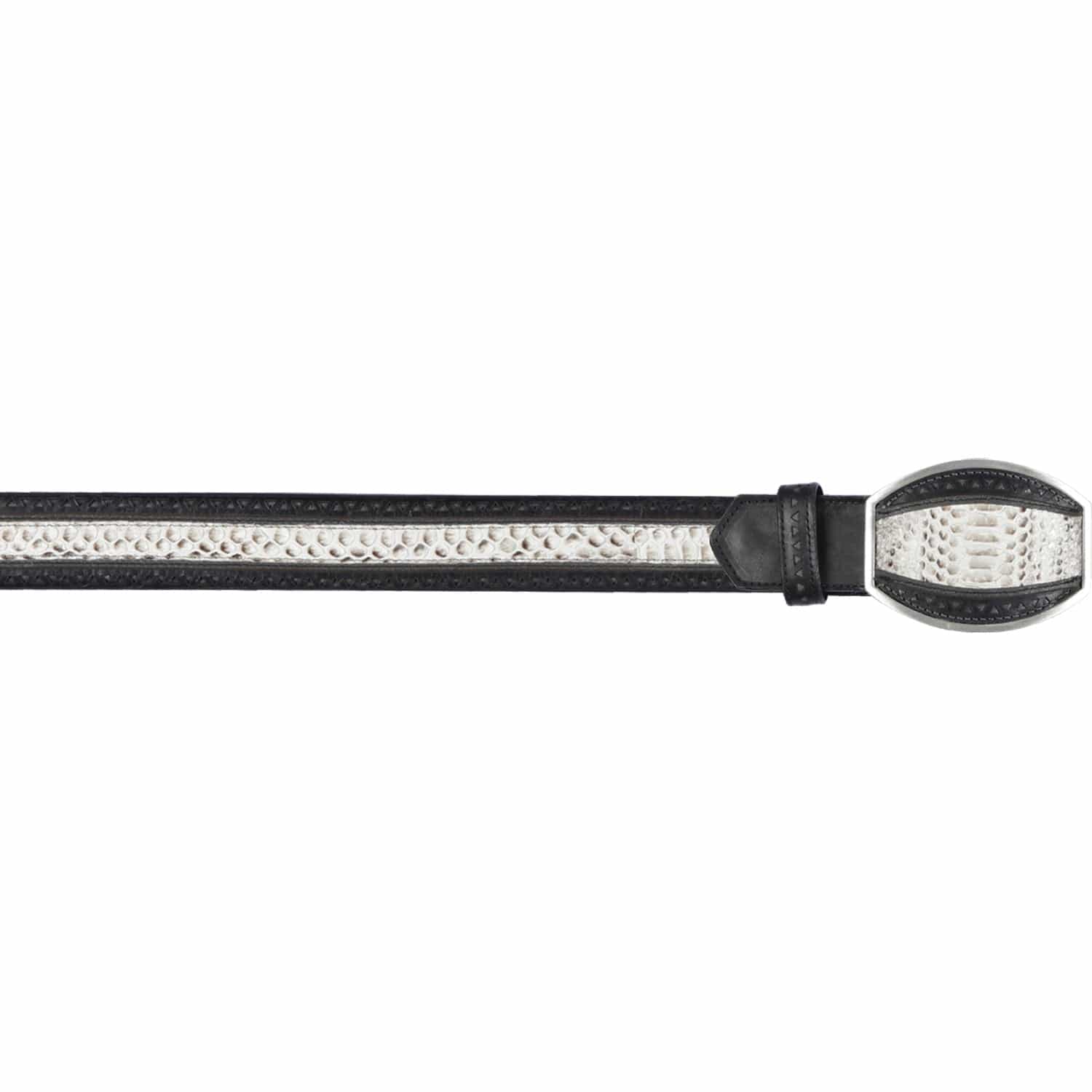 Men's Los altos Python Laser Design Casual Belt C24U5749 - 32