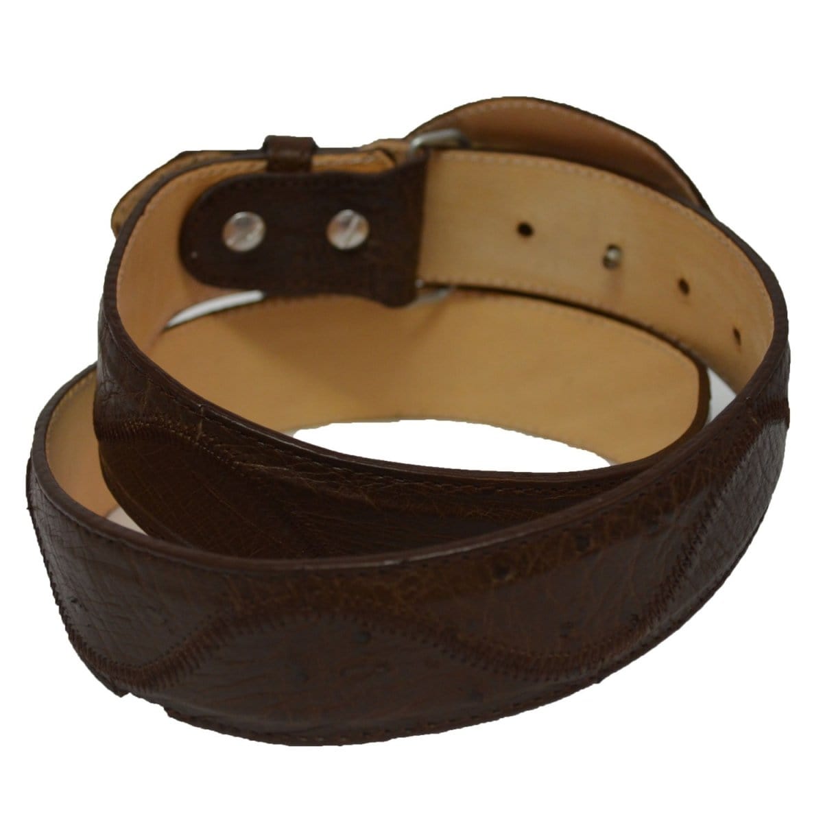 Men's Los altos Ostrich-Zig Zag Cowboy Belt C11U1507 - 32