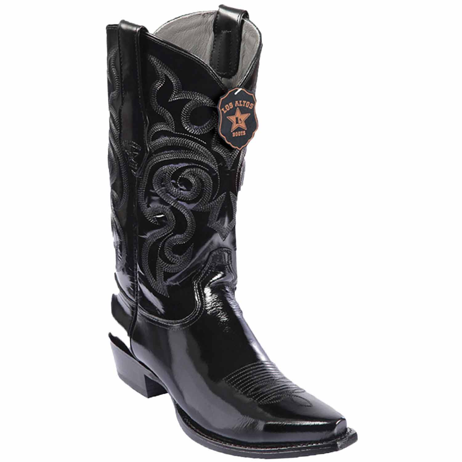Men's Los Altos Chamaleon Finish Leather Snip Toe Boots 9442 - 6