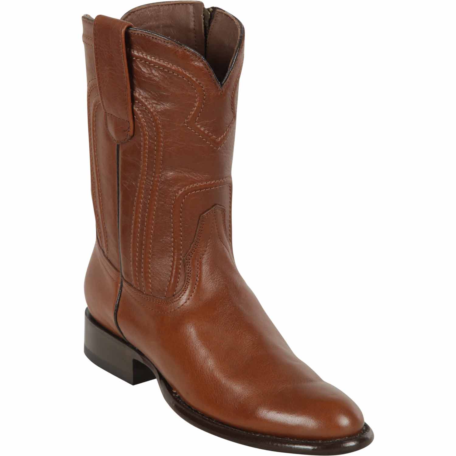 Men's Los Altos Leather Roper Toe Boots 69Z21 - 6
