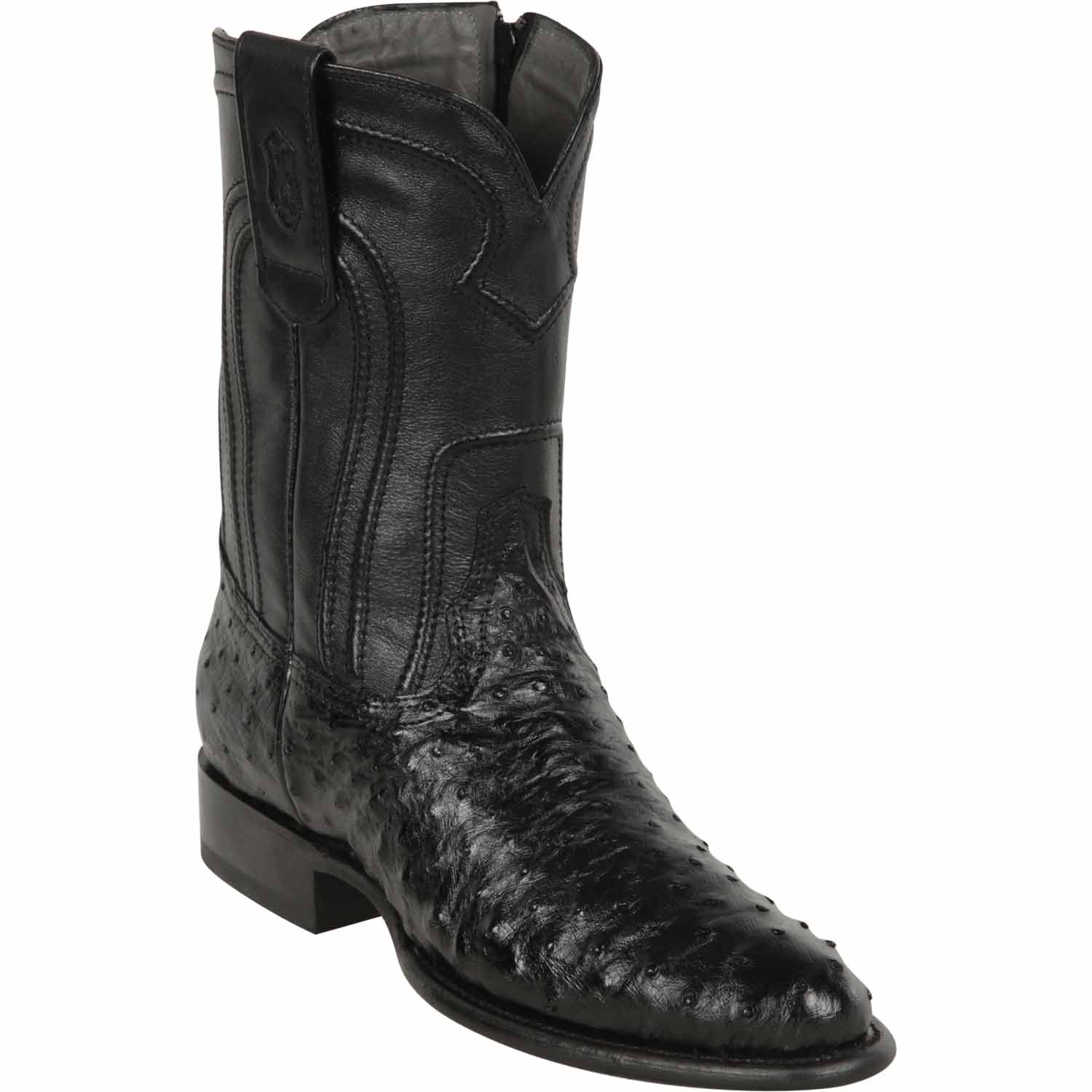 Men's Los Altos Original Ostrich Roper Toe Boots 69Z03 - 6