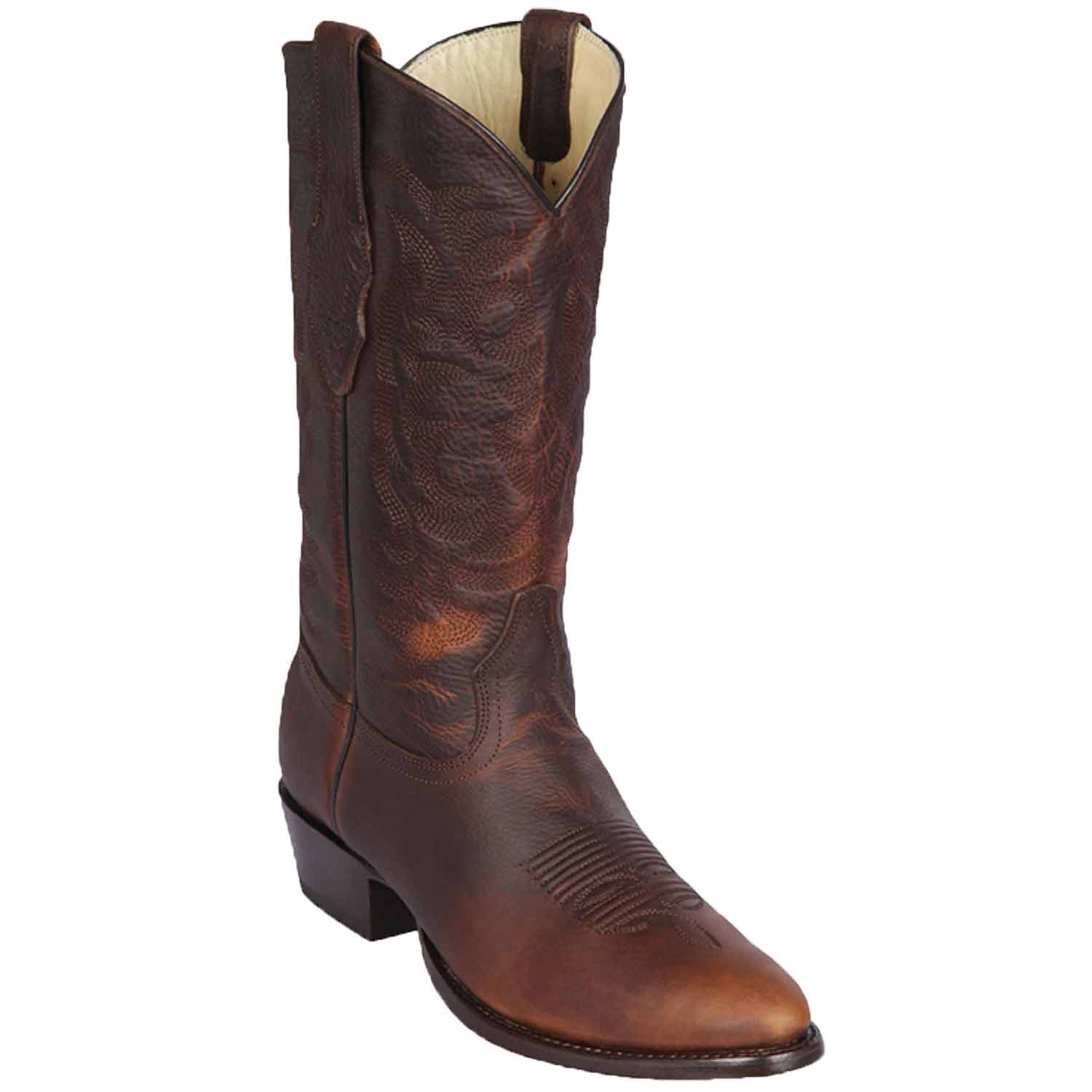 Men's Los Altos Round Toe Leather Boots 6599 - 6