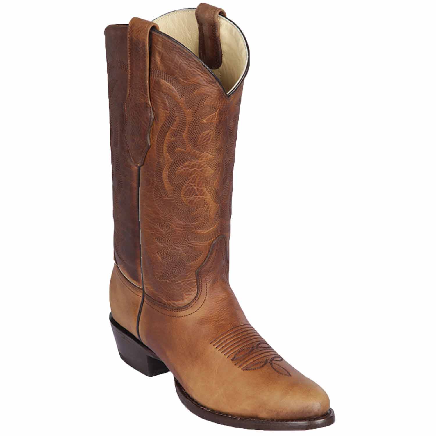 Men's Los Altos Round Toe Leather Boots 6599 - 6