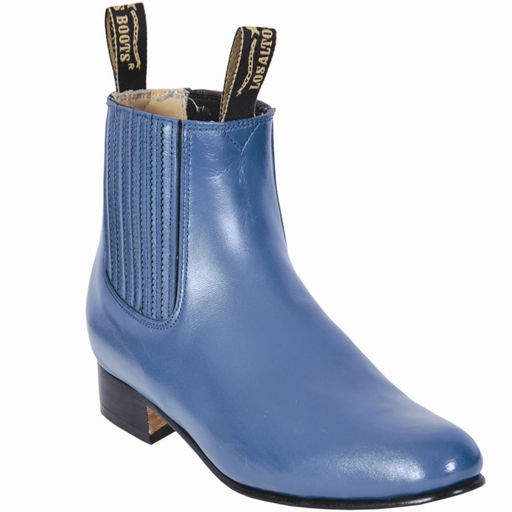 Los Altos Deer Skin Ankle Boots LAB-6151-A - 6