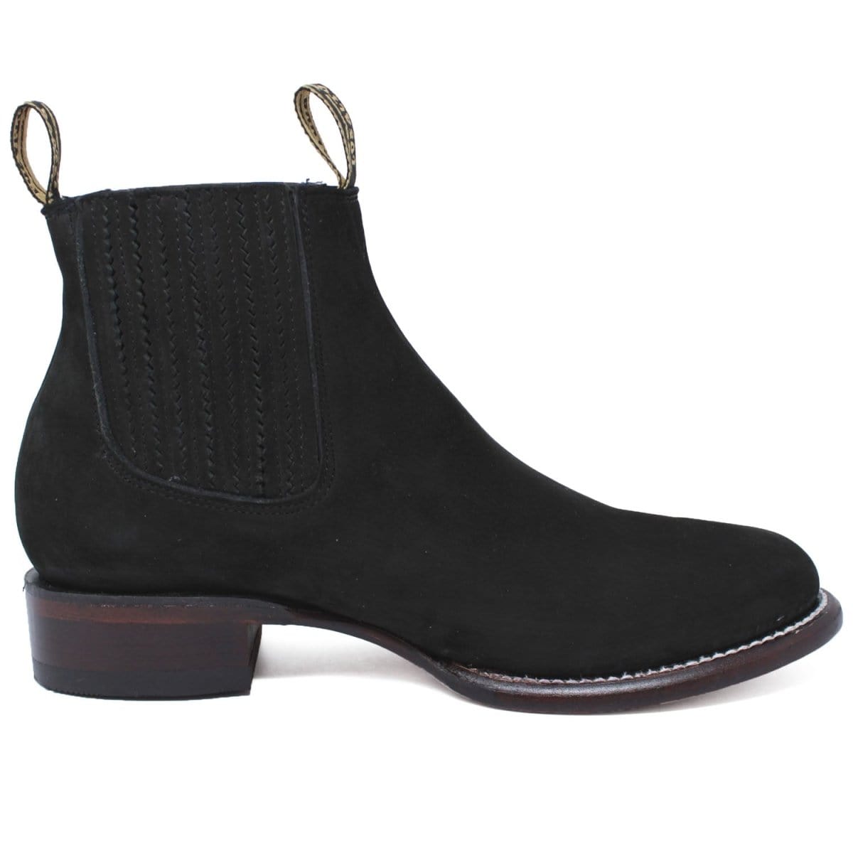 Los Altos Men's Round Toe Suede Leather Short Boots LAB-50B63 - 6