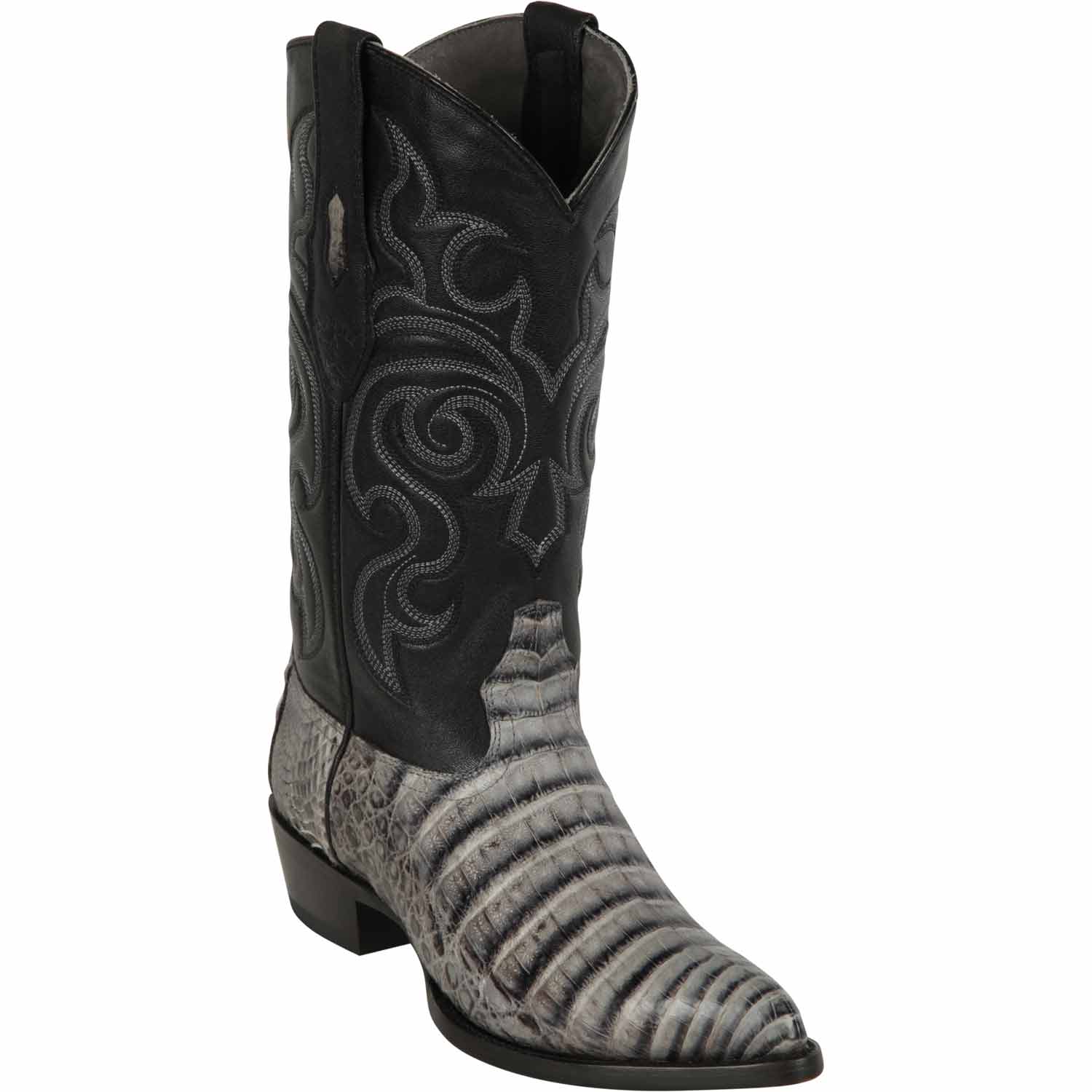 Men's Los Altos Caiman Belly J Toe Boots 9982 - 6