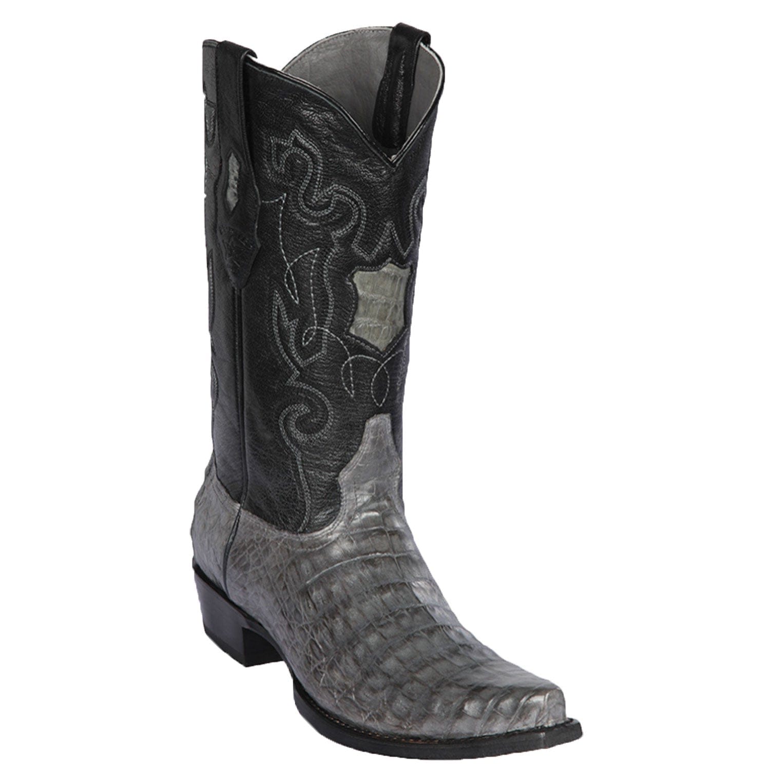 Men's Los Altos Caiman Belly Snip Toe Boots 9482 - 6