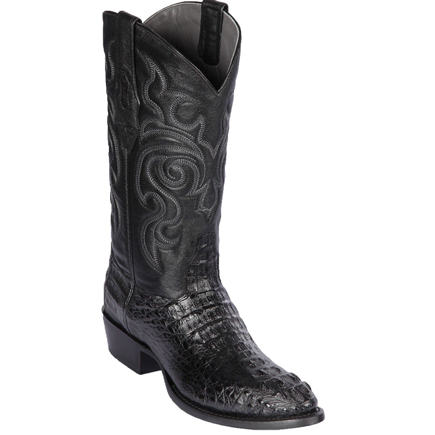 Men's Los Altos Caiman Hornback Round Toe Boots 6502 - 6