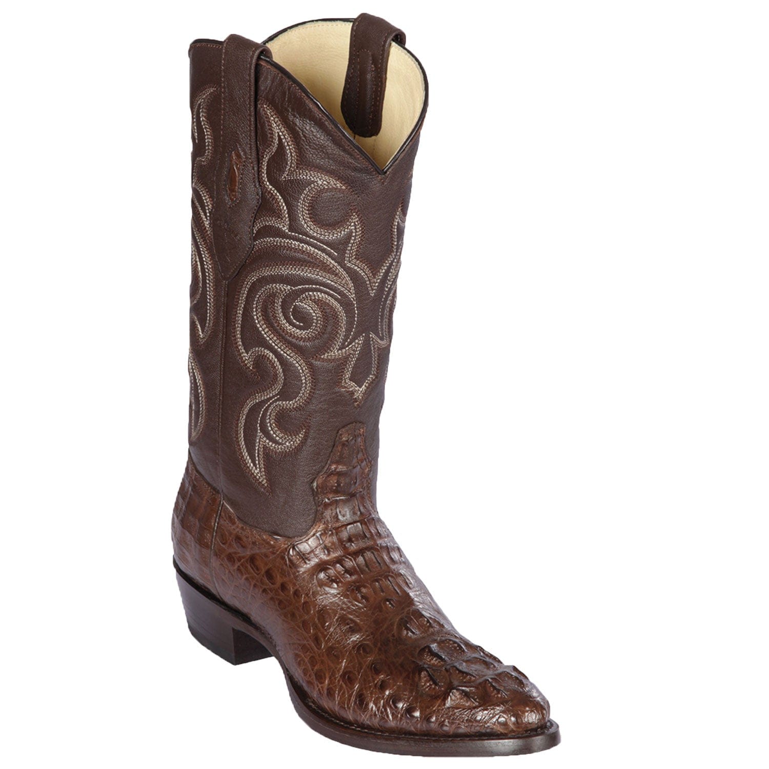 Men's Los Altos Caiman Hornback Round Toe Boots 6502 - 6
