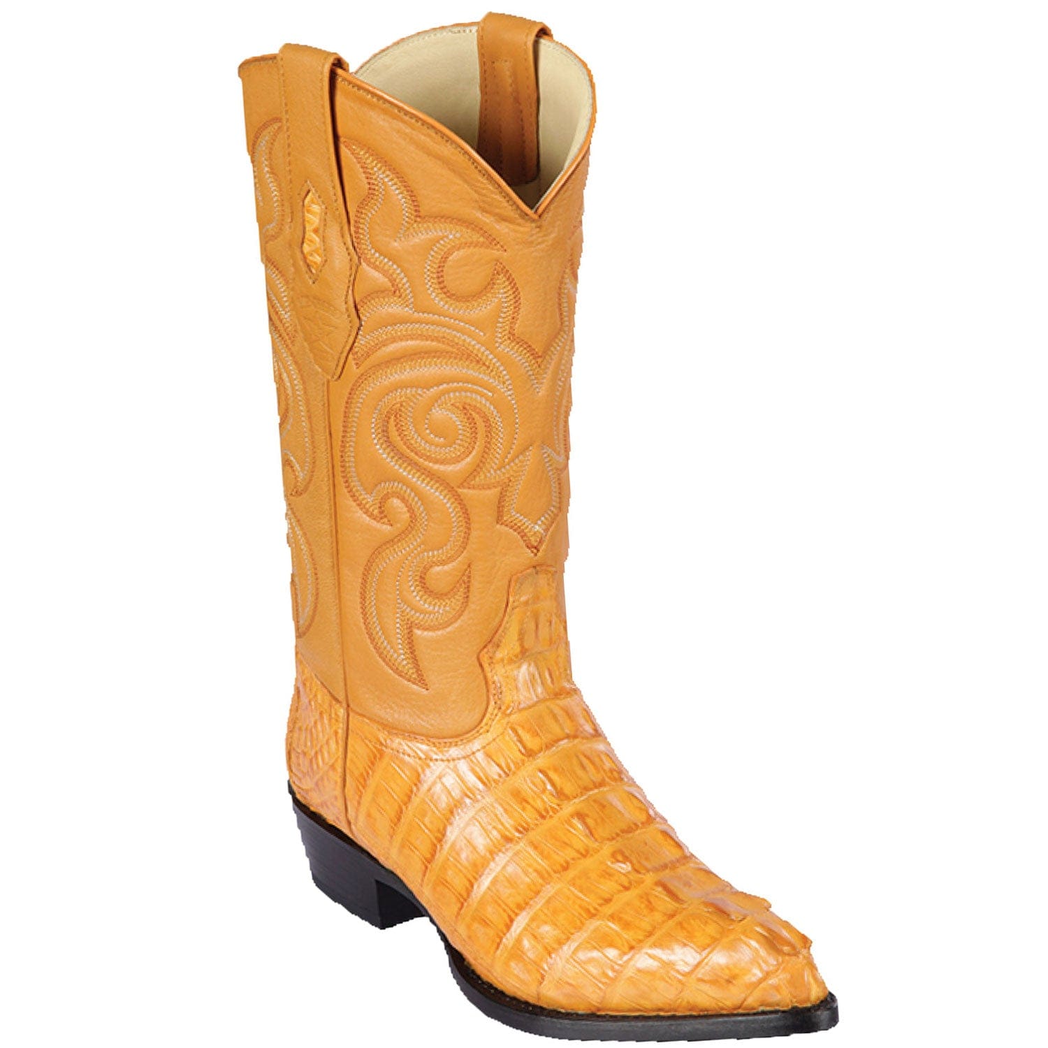 Men's Los Altos Caiman Tail J Toe Boots 9901-A - 6