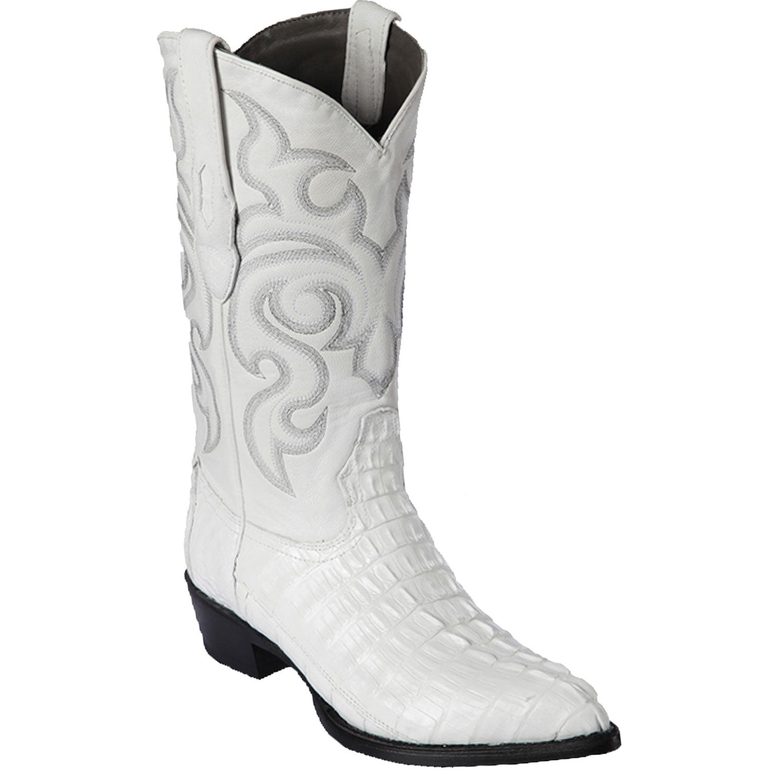 Men's Los Altos Caiman Tail J Toe Boots 9901-B - 6