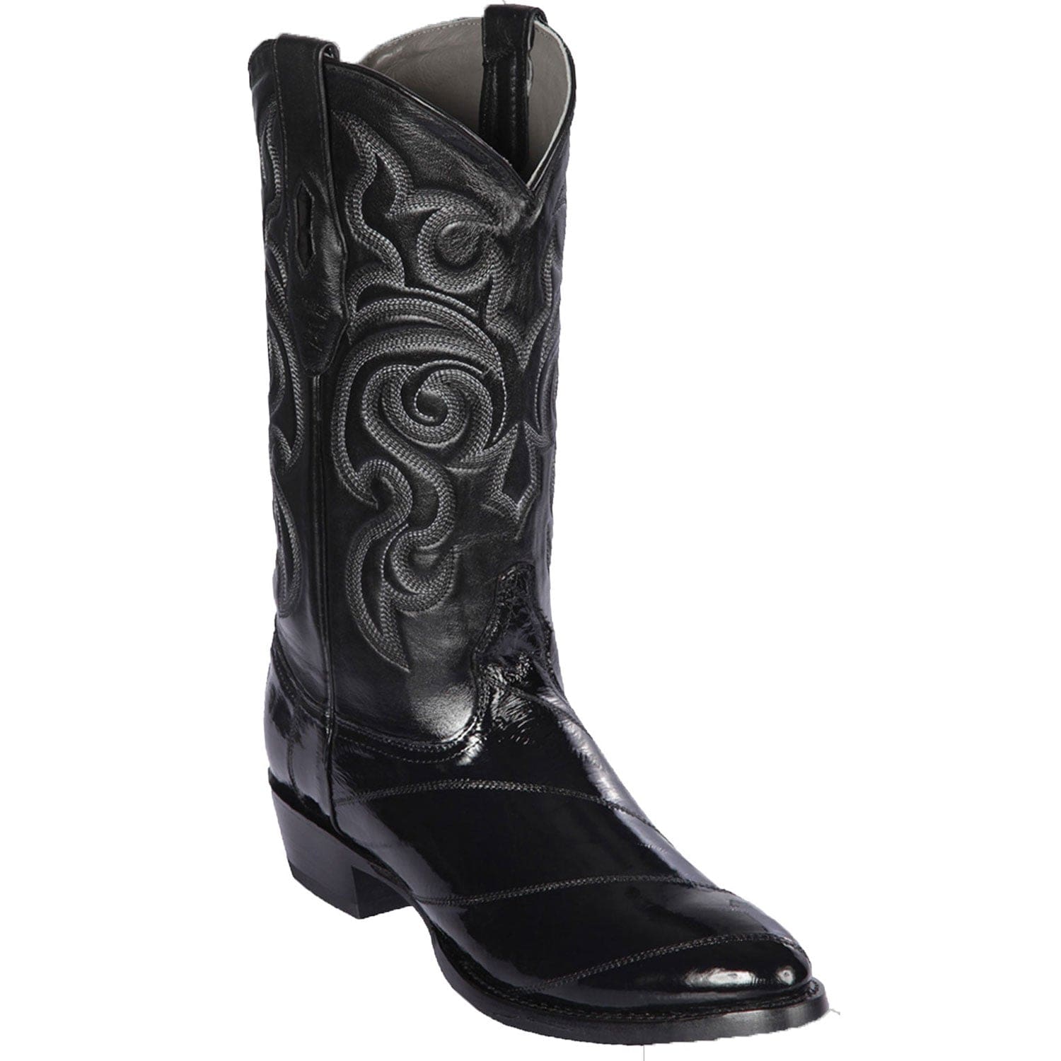 Men's Los Altos Eel Skin Round Toe Boots 6508 - 6