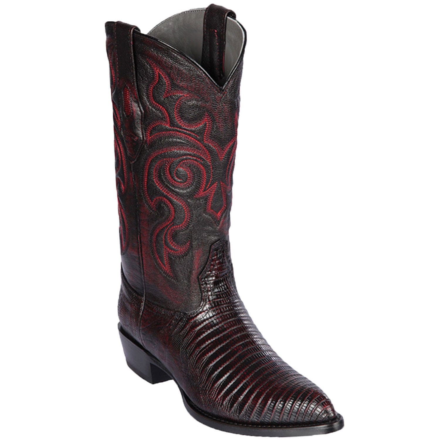 Men's Los Altos Lizard Skin J-Toe Boots 9907 - 6