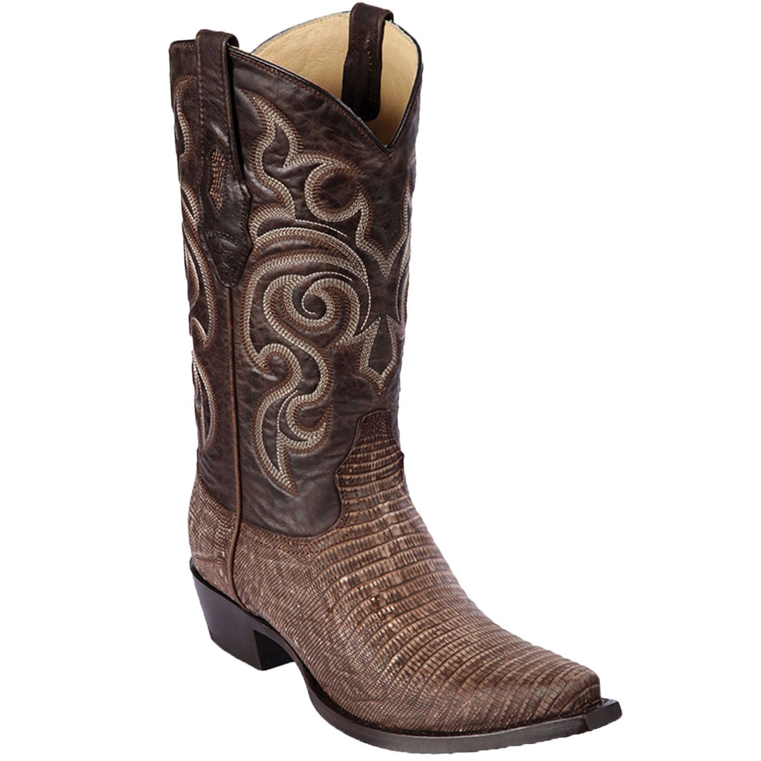 Men's Los Altos Lizard Skin Snip Toe Boots 9407 - 6