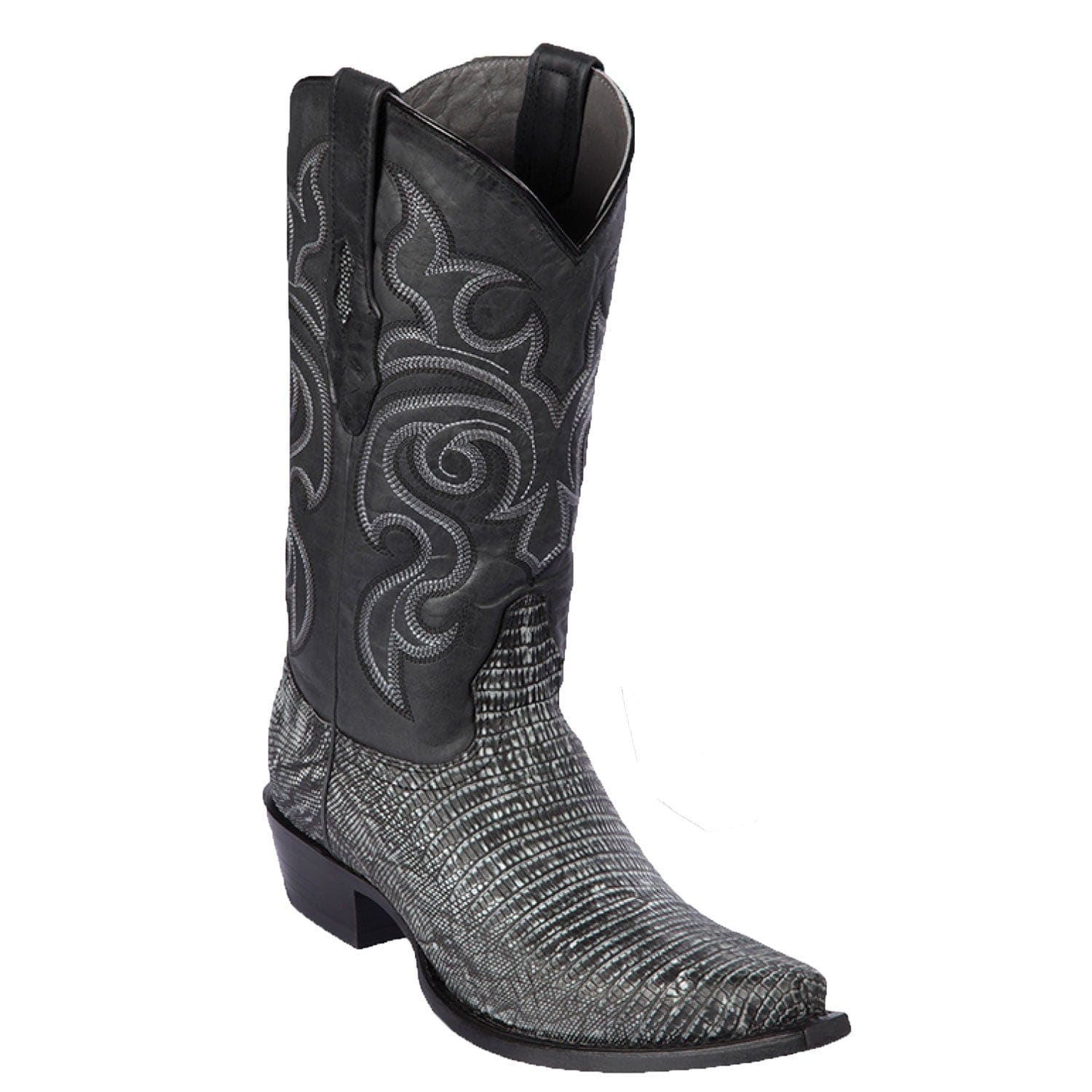 Men's Los Altos Lizard Skin Snip Toe Boots 9407 - 6