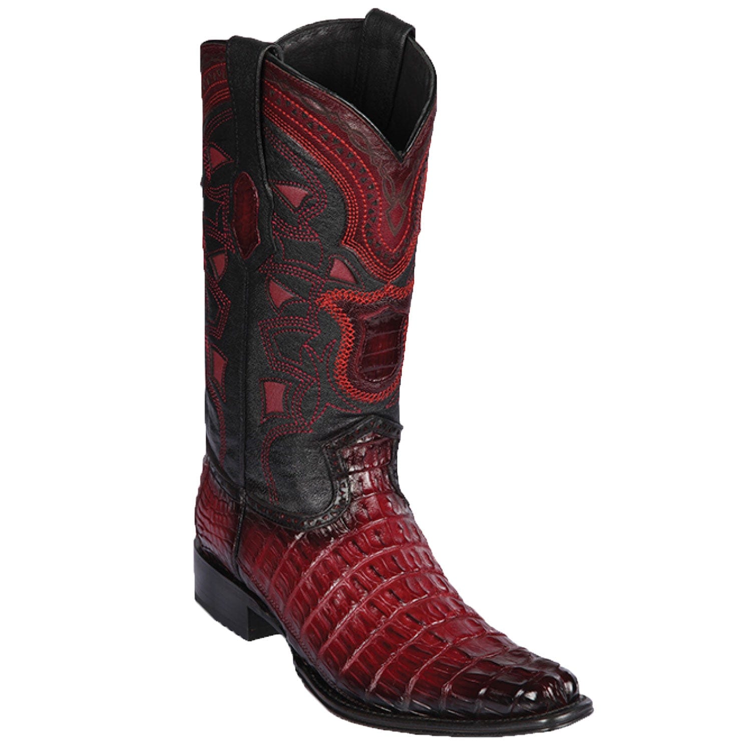 Men's Los Altos Original Caiman Tail European Square Toe Boot 7601 - 6