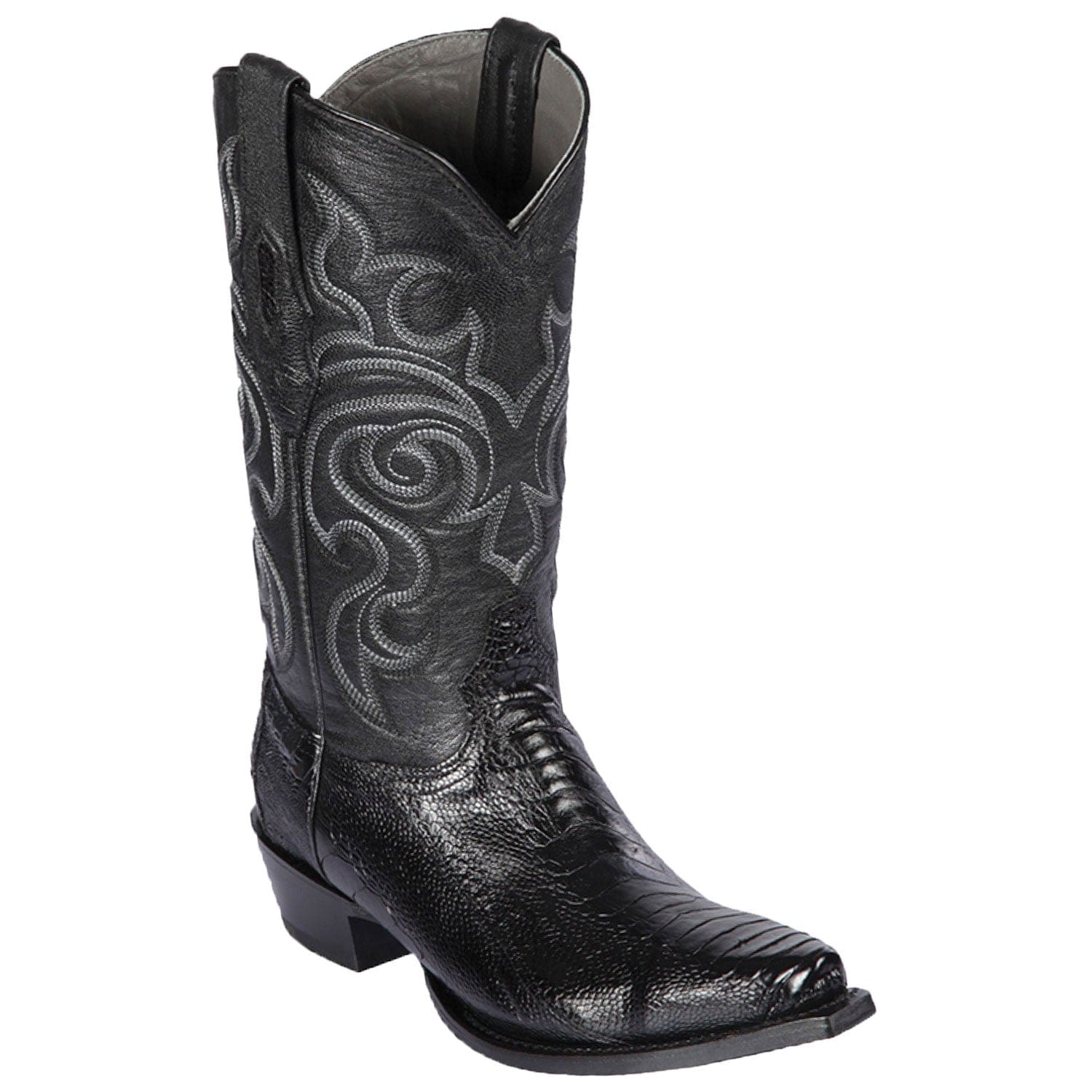 Men's Los Altos Original Ostrich Leg Snip Toe Boots 9405-A - 6