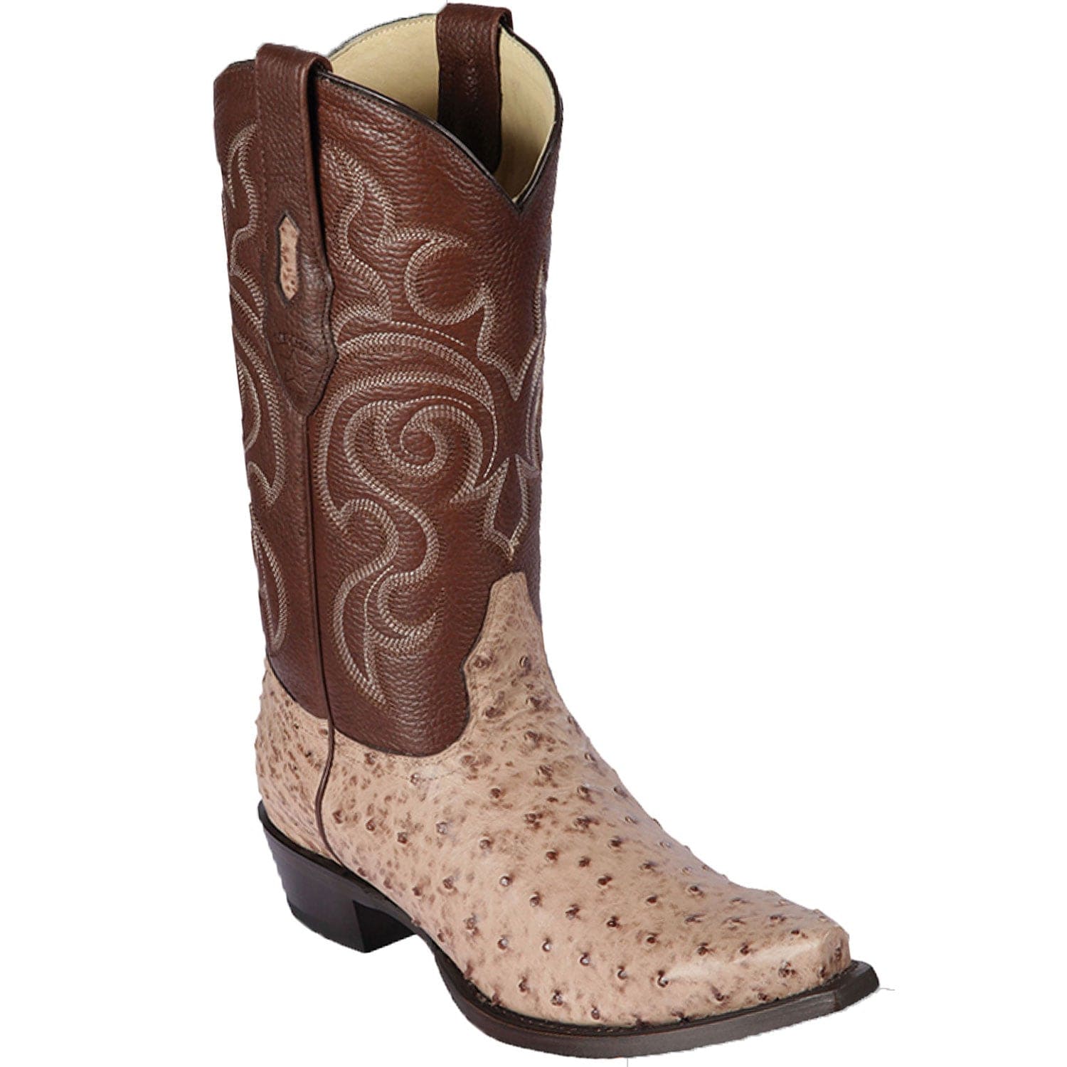 Men's Los Altos Original Ostrich Snip Toe Boots 9403 - 6