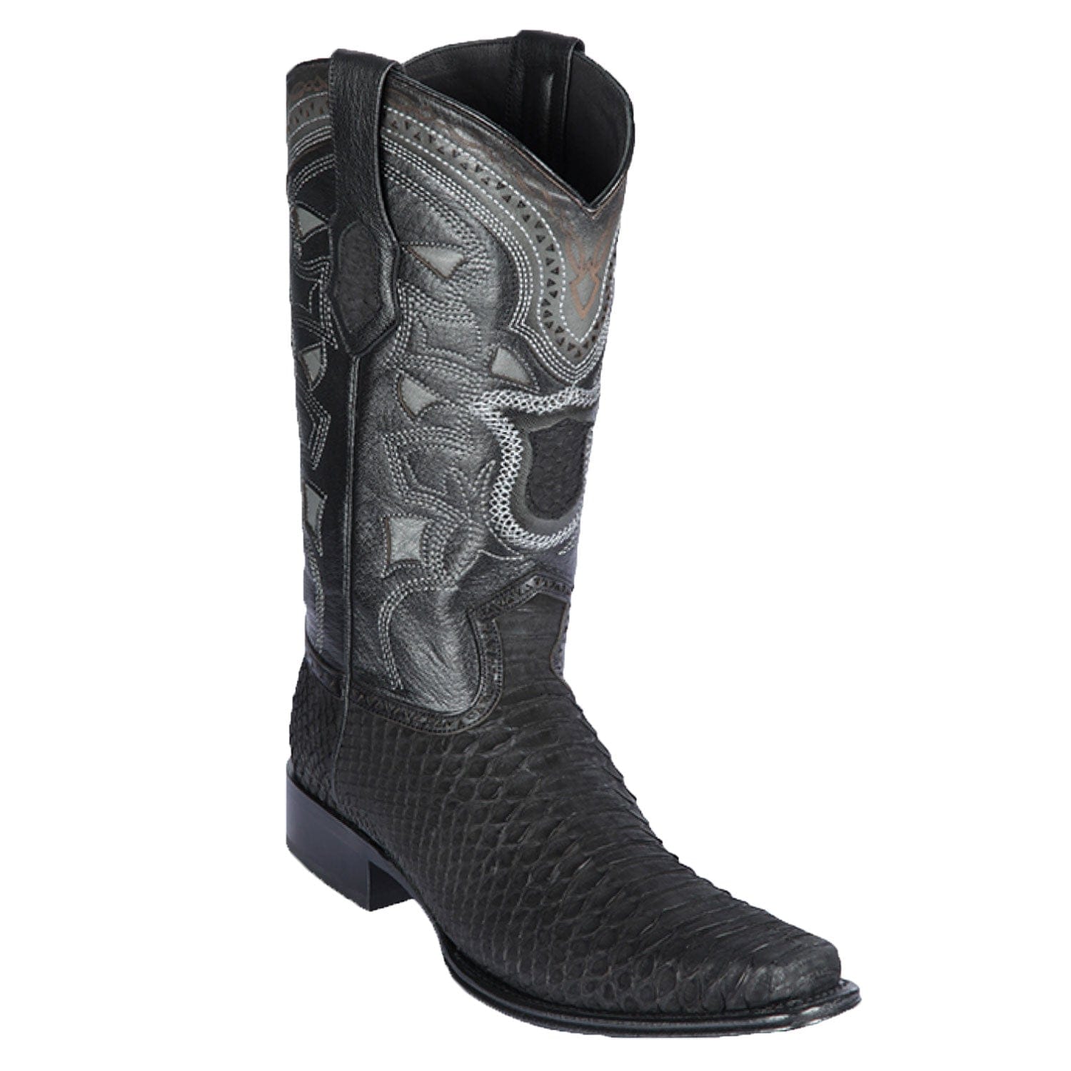 Men's Los Altos Original Python European Square Toe Boots 76N57 - 6