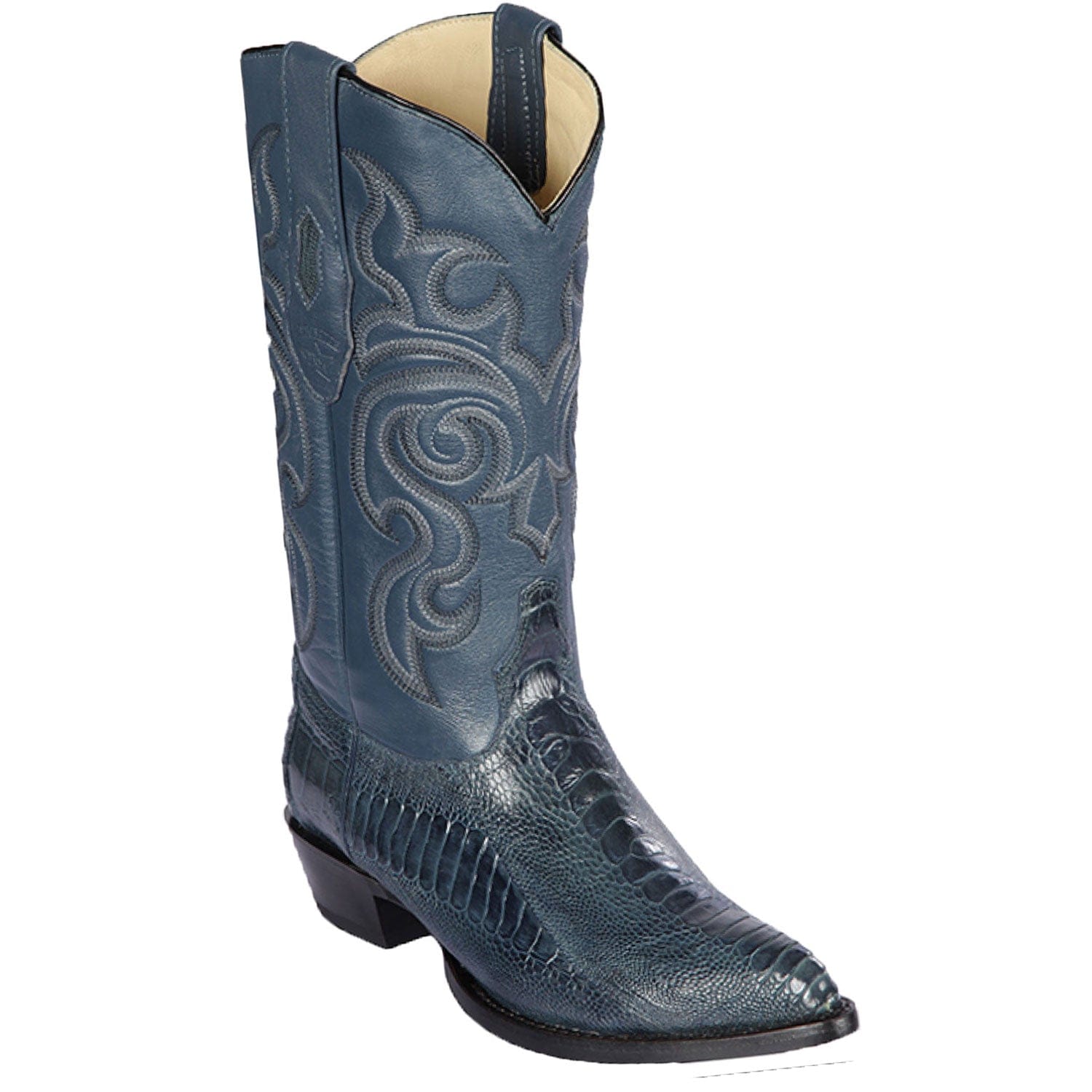 Men's Los Altos Ostrich Leg J Toe Boots 9905-B - 6
