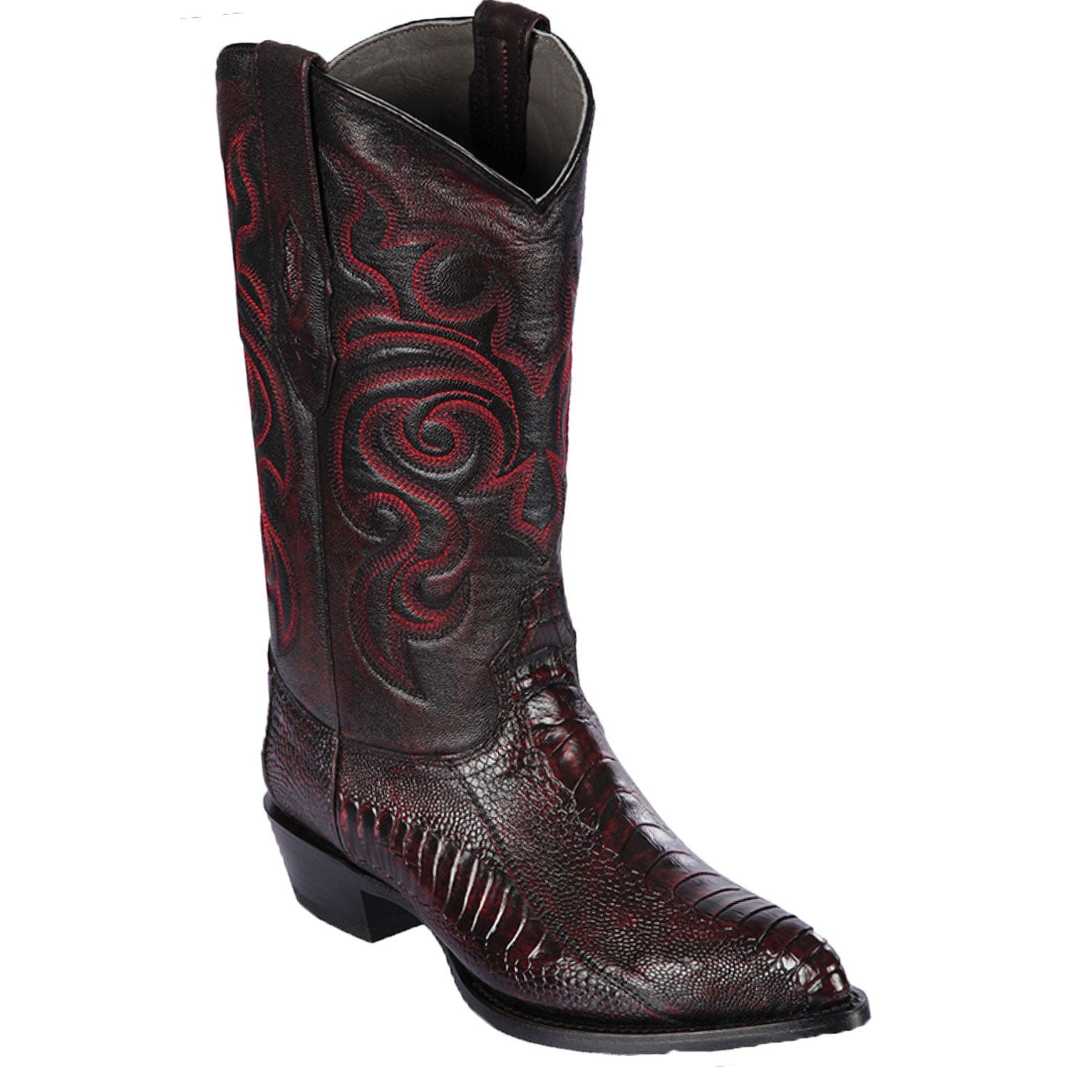 Men's Los Altos Ostrich Leg J Toe Boots 9905-B - 6