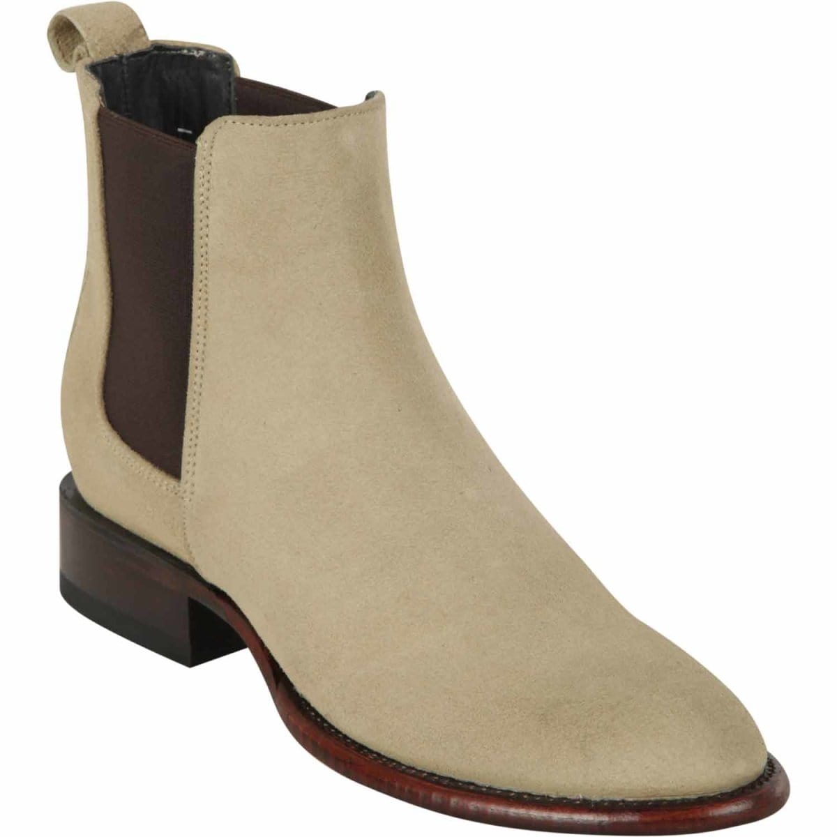 Los Altos Men's Round Toe Suede Leather Short Boots LAB-69B66 - 6
