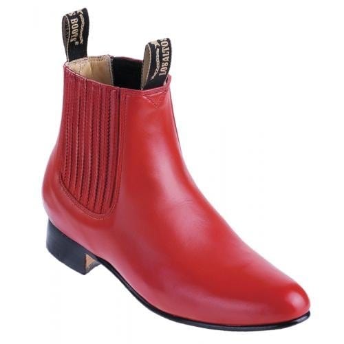 Los Altos Deer Skin Ankle Boots LAB-6151-B - 6