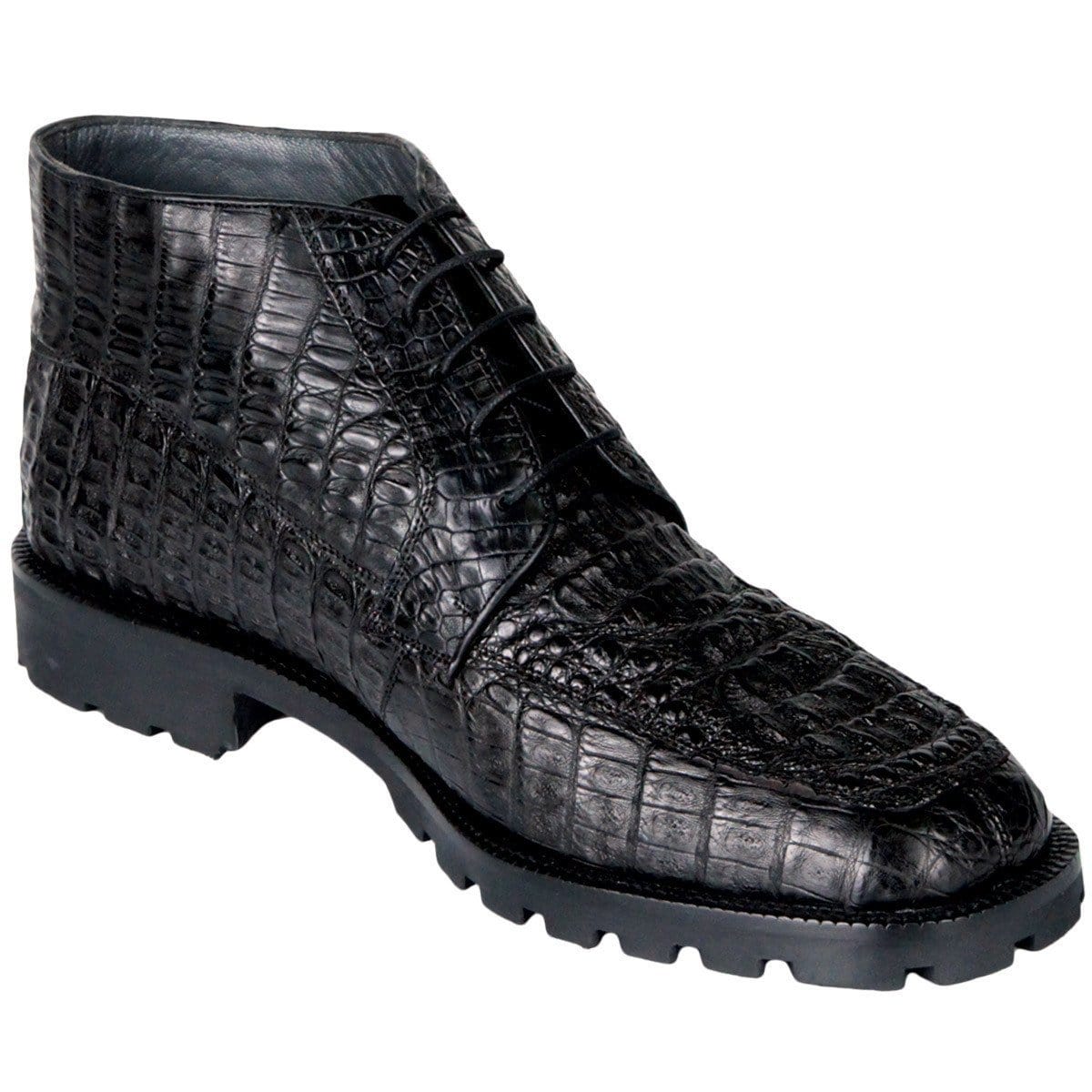 Men's Original Exotic Caiman Hornback Skin Shoes LAB-ZA20602 - 6