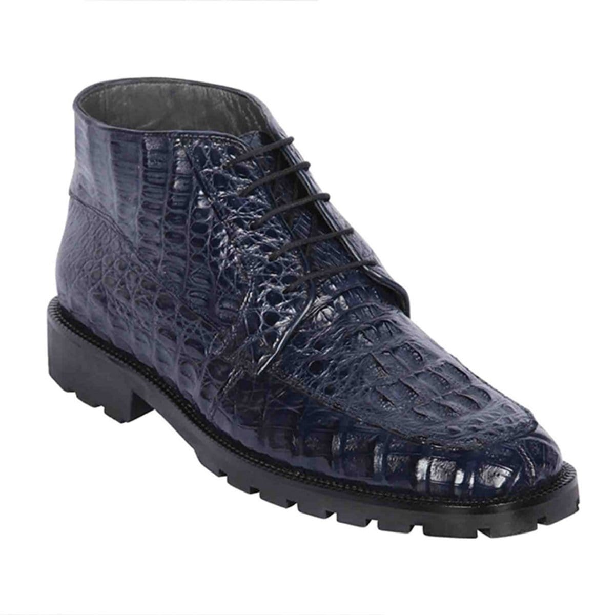 Men's Original Exotic Caiman Hornback Skin Shoes LAB-ZA20602 - 6