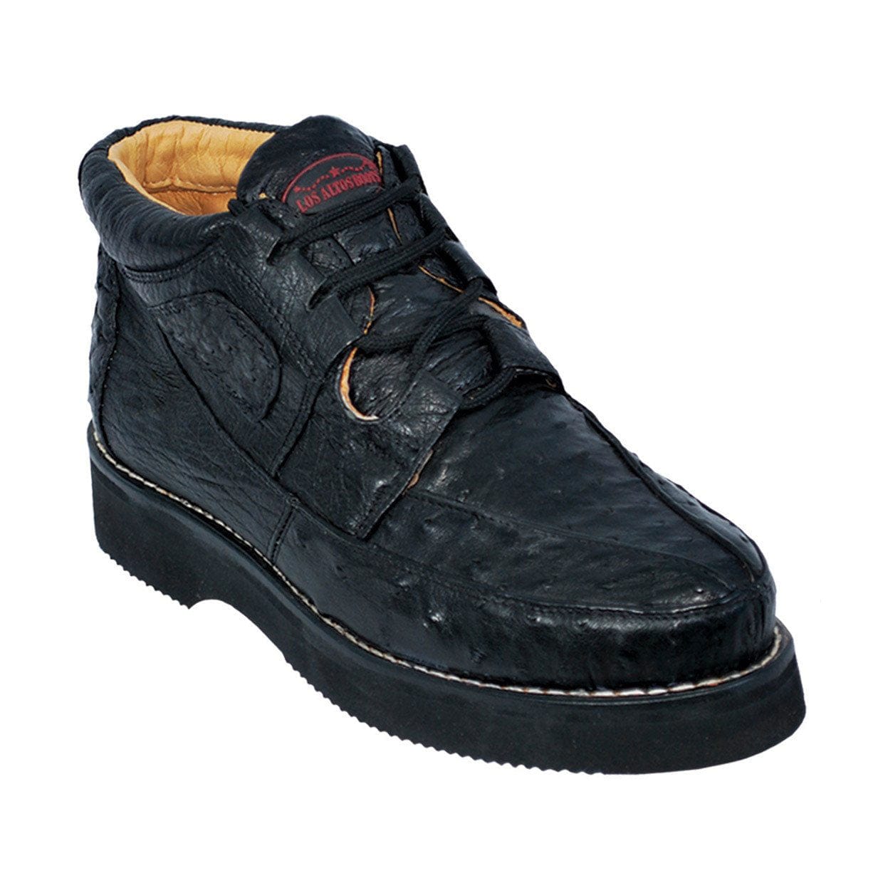 Men's Los Altos Full Ostrich Skin Shoe ZA060305 - 6