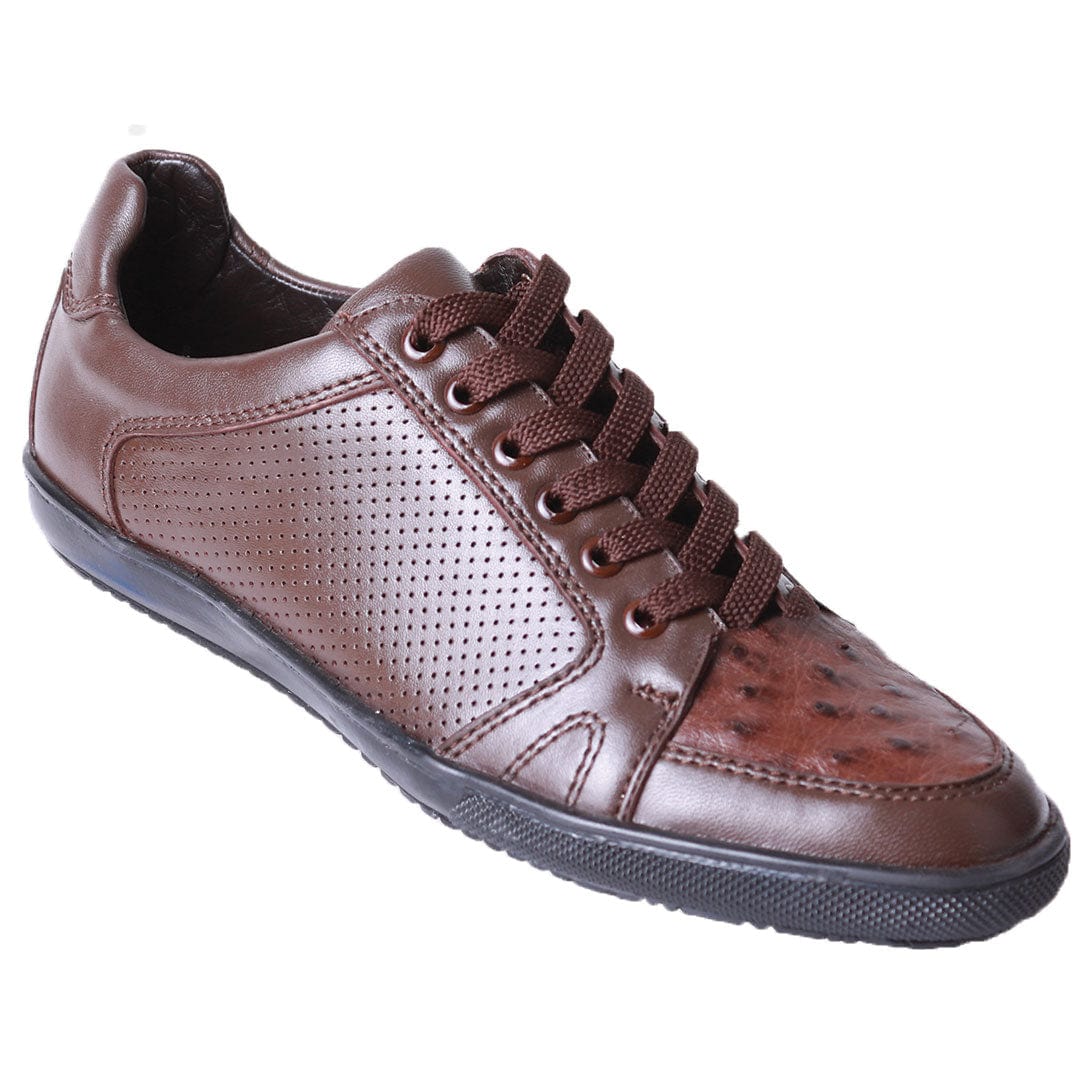 Men's Original Ostrich Skin Casual Shoe ZC110307 - 6