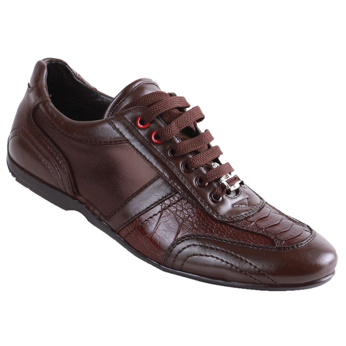 Men's Original Ostrich Leg Skin Casual Shoe ZC100507 - 6