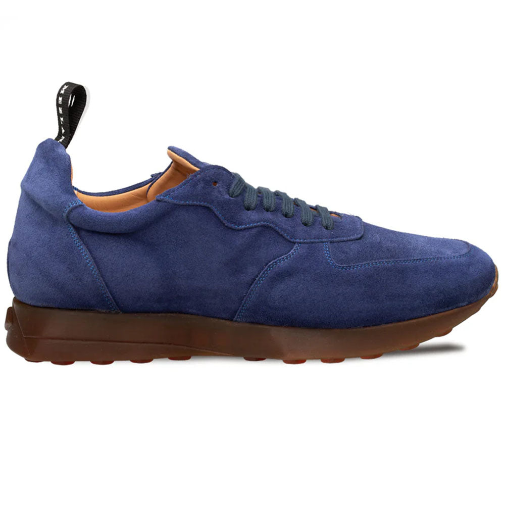 Mezlan Carlucci Suede Sneaker - Blue