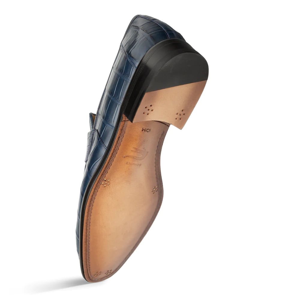 Mezlan Shoes Loafer - Mezlan Alligator Shoes - Mezlan Alligator Dress Shoes On Sale - 14