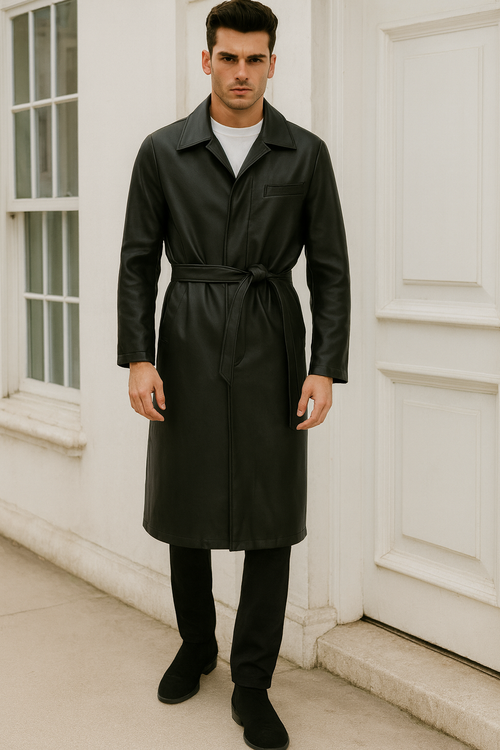 men-s-black-pu-belted-trench-coat1