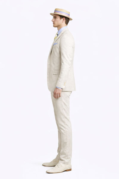 Mens Great Gatsby Costume - Great Gatsby Suit - Gatsby Clothes (Vest + Pants + Suit Shirt Tie Package)-New Designer Collection